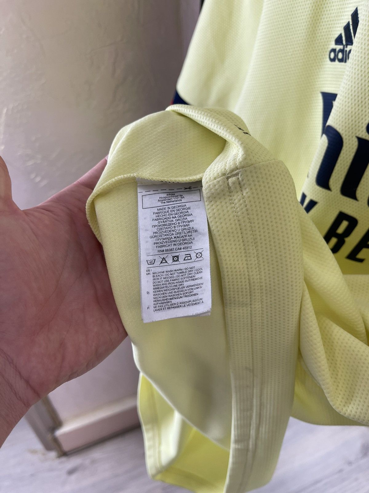 Adidas Arsenal 21/22 Away Jersey Retro Cannon Logo AEROREADY Size US XL / EU 56 / 4 - 9 Thumbnail