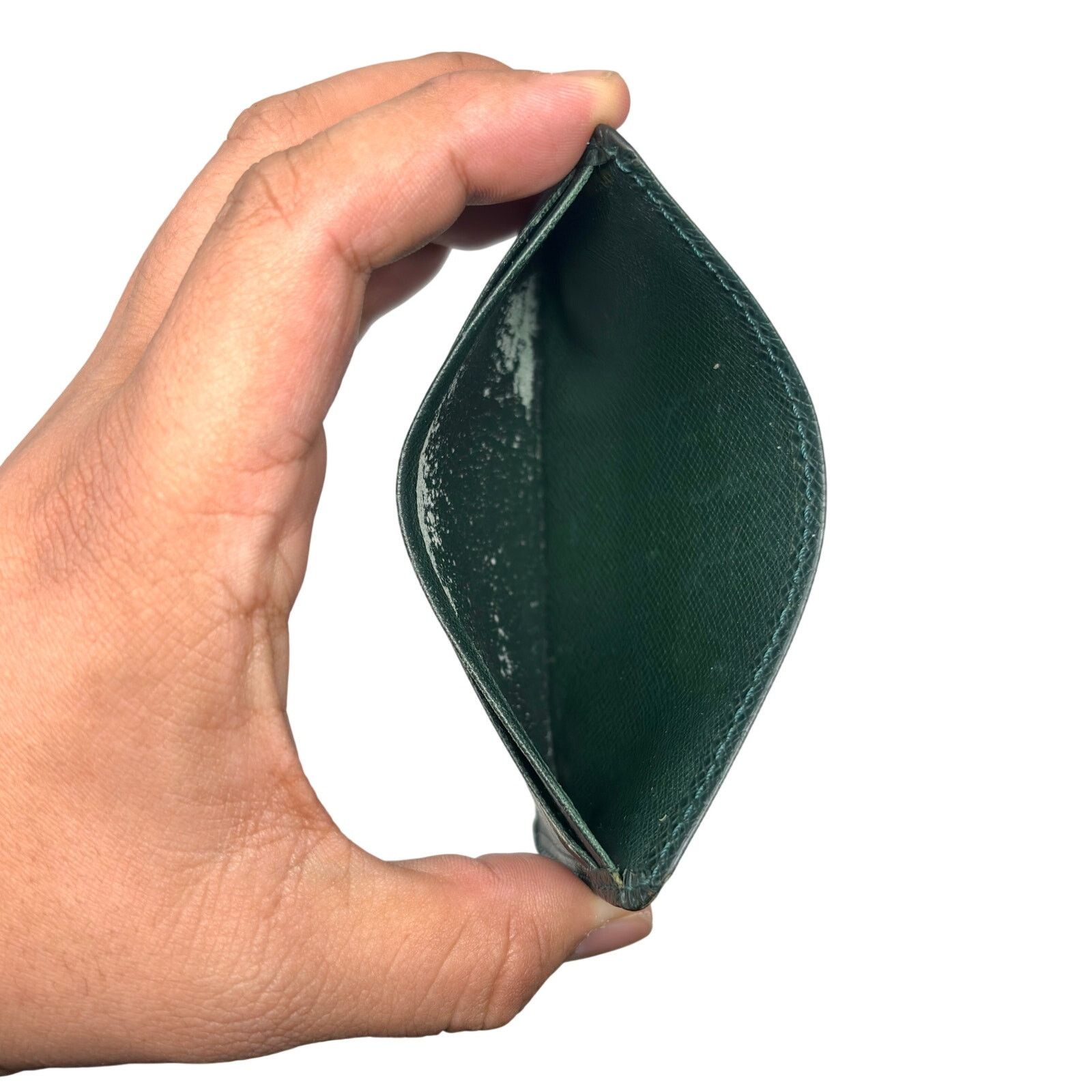 Louis Vuitton Louis Vuitton Dark Green Cardholder Wallet Size ONE SIZE - 6 Thumbnail