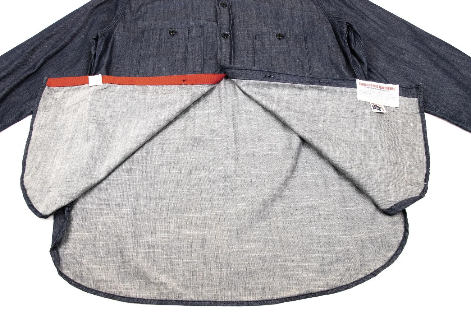 Engineered Garments Cotton Denim Work Shirt Indigo Size M Size US M / EU 48-50 / 2 - 11 Thumbnail
