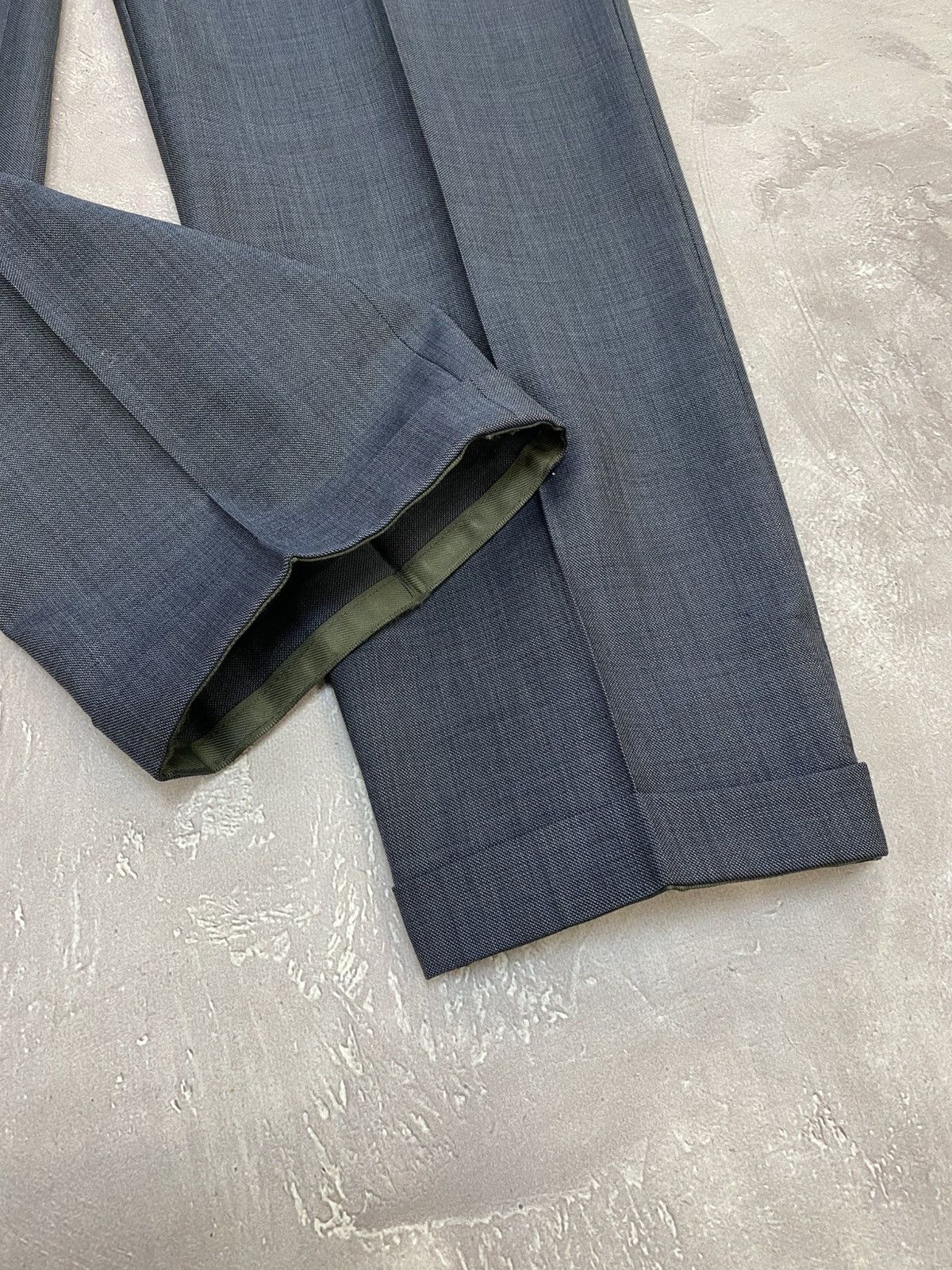 Burberry Prorsum Vintage Burberrys Formal Suit Made in West Germany 90s Size 48L - 15 Thumbnail