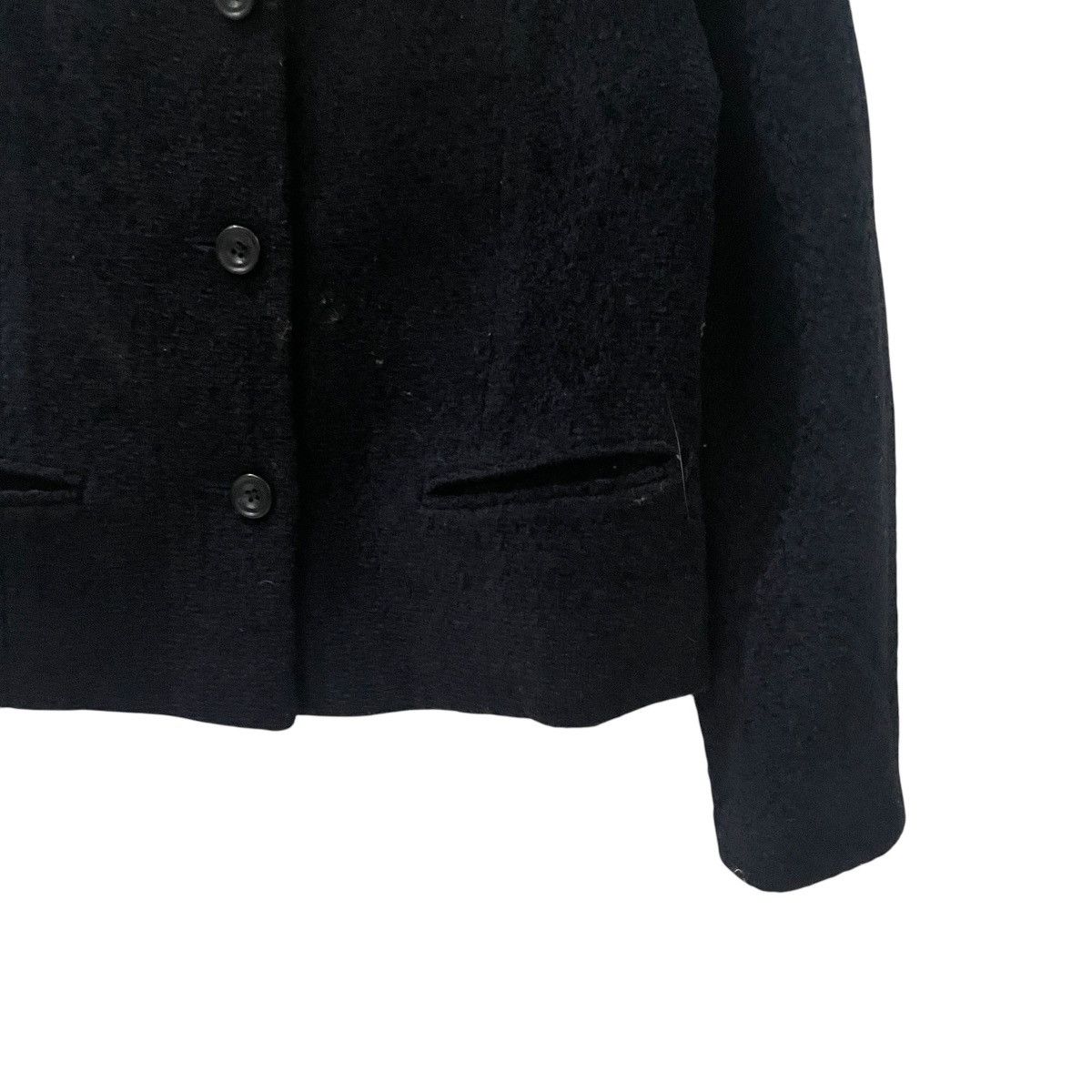 Issey Miyake Vintage Issey Miyake Is Tweed Jacket Size L / US 10 / IT 46 - 4 Thumbnail