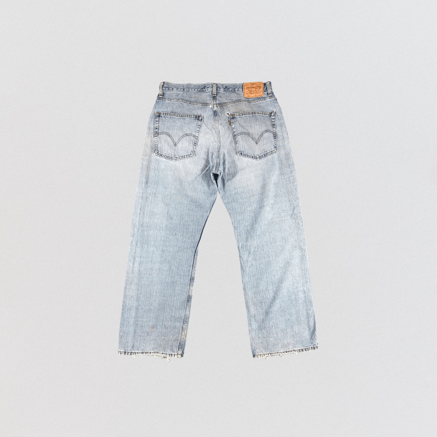 Levi's Vintage Levis 569 Jeans-JM651 Size US 35 - 2 Thumbnail