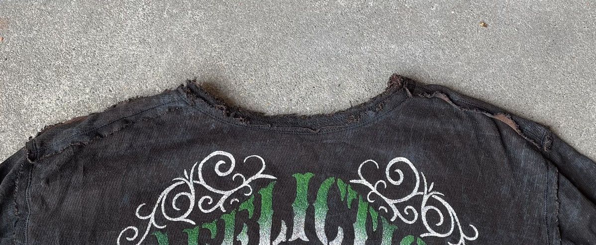 Affliction Rare Y2k Affliction Live Fast Reversible Thermal Longsleeve Size US XXL / EU 58 / 5 - 3 Thumbnail