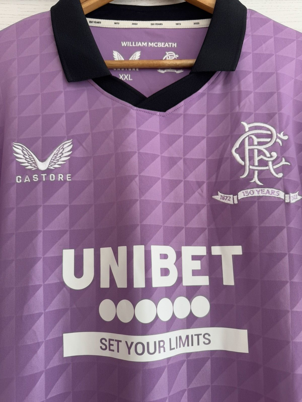 Other Glasgow Rangers 2021-2022 Soccer Jersey Football Kit Shirt Size US XXL / EU 58 / 5 - 8 Thumbnail