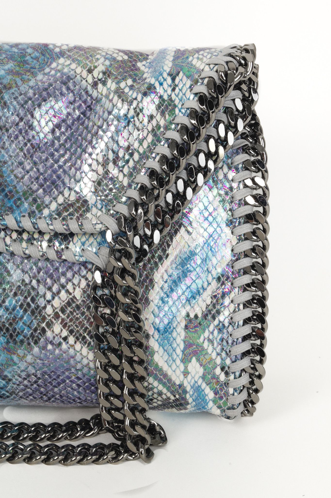 Stella McCartney Stella McCartney Vegan Eco Python Oleographic Falabela Tote Size ONE SIZE - 8 Thumbnail