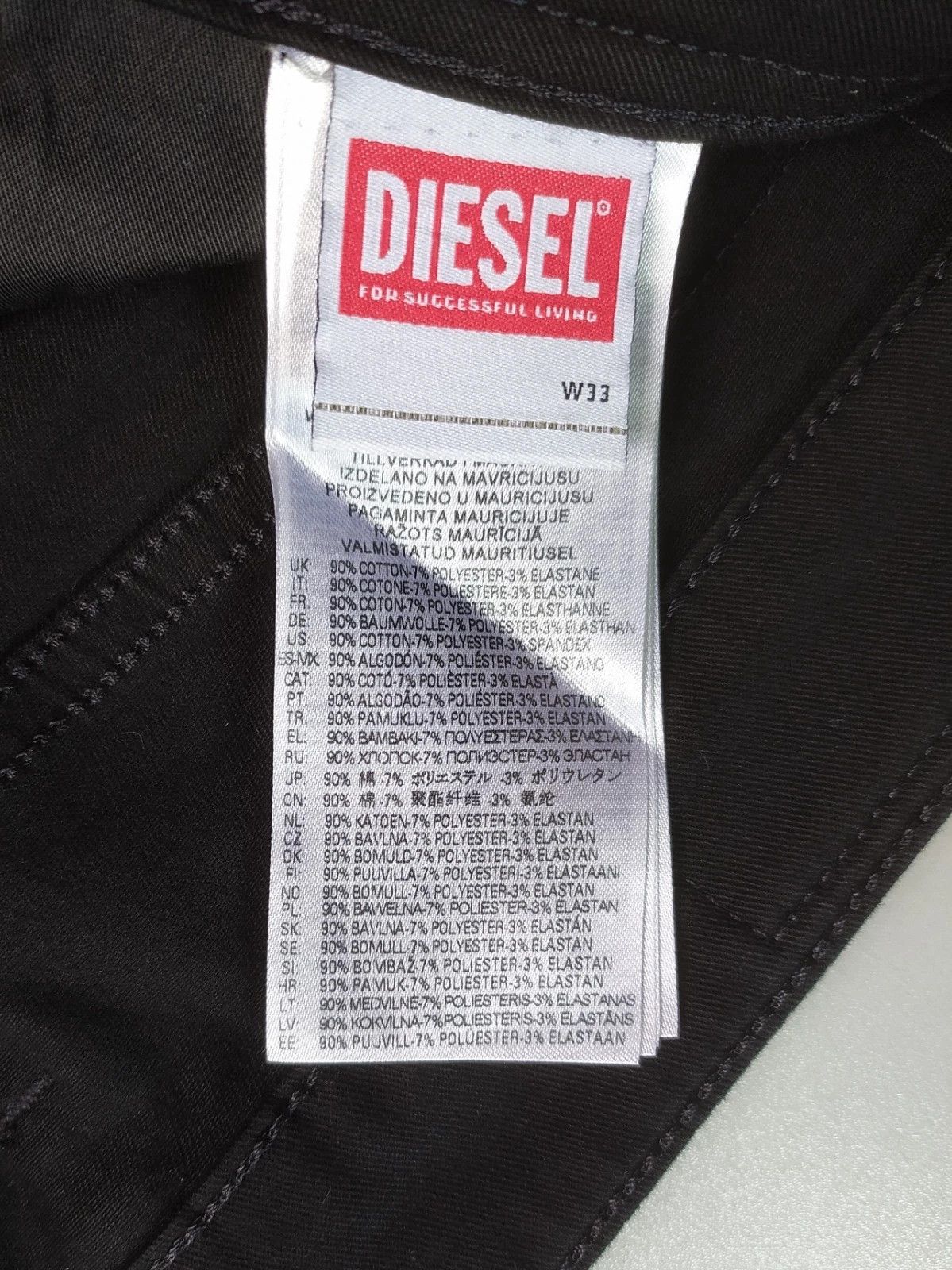 Diesel Diesel 1979 SLEENKER-R L.32 MENS JEANS SLTP/9885 Size US 33 - 7 Thumbnail