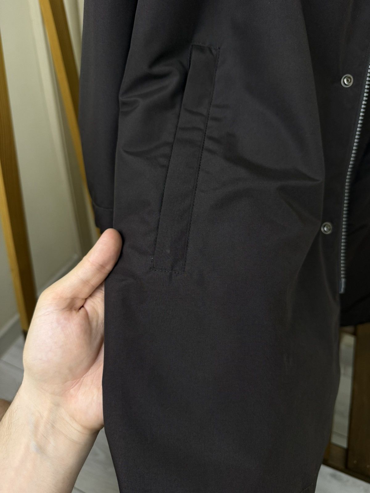 Ermenegildo Zegna Zegna Sport microtech project men's raincoat in brown size M Size US M / EU 48-50 / 2 - 15 Thumbnail