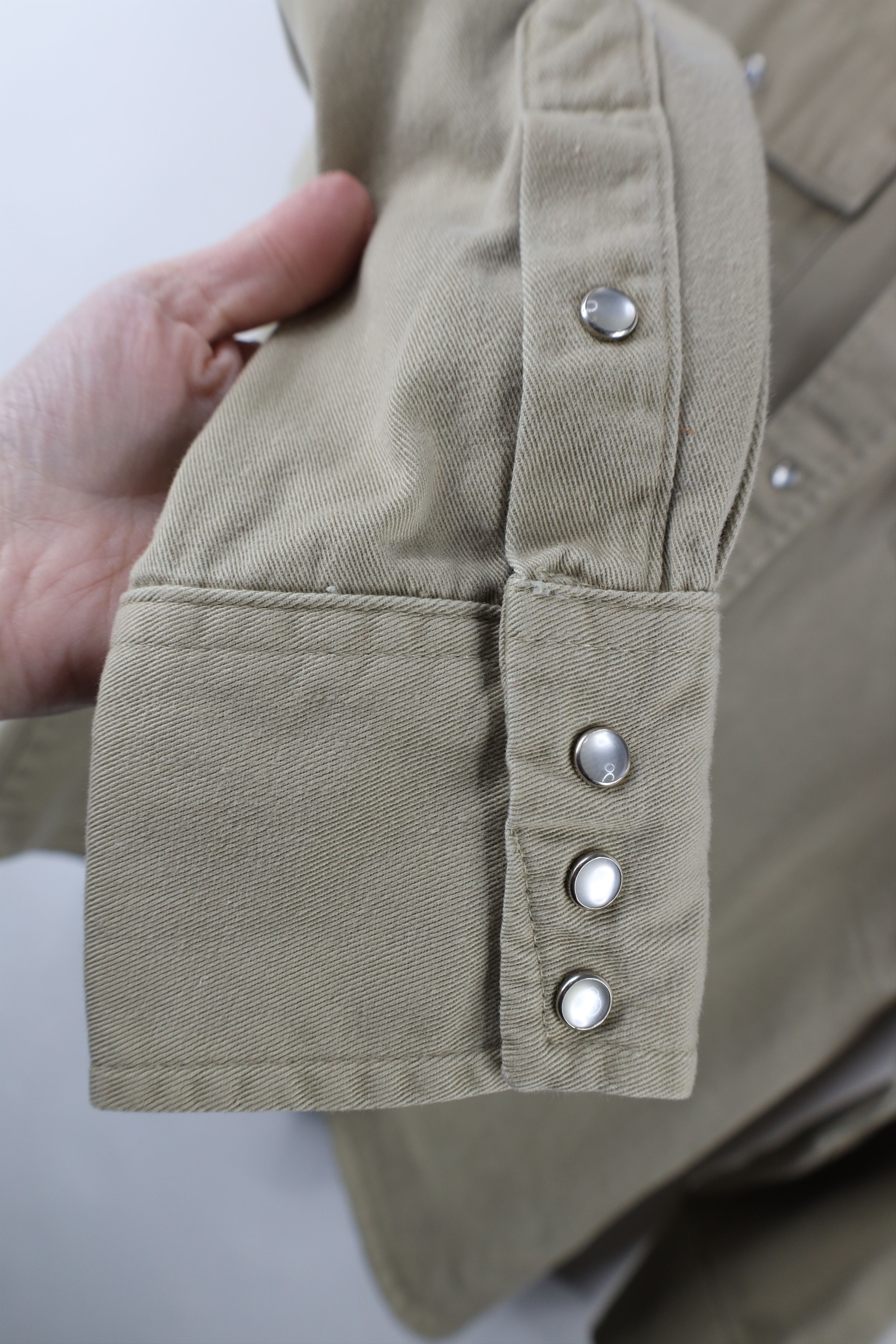 Vintage Vintage 60s 70s Streetwear Western Cowboy Button Shirt USA Size US L / EU 52-54 / 3 - 6 Thumbnail
