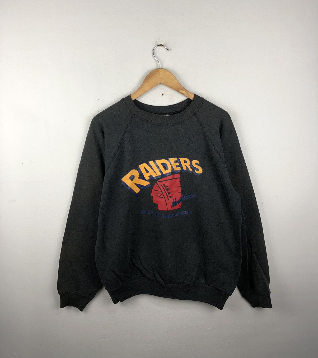 Vintage Vintage 90s Raiders Northland Sweatshirt Size US L / EU 52-54 / 3 - 1 Thumbnail