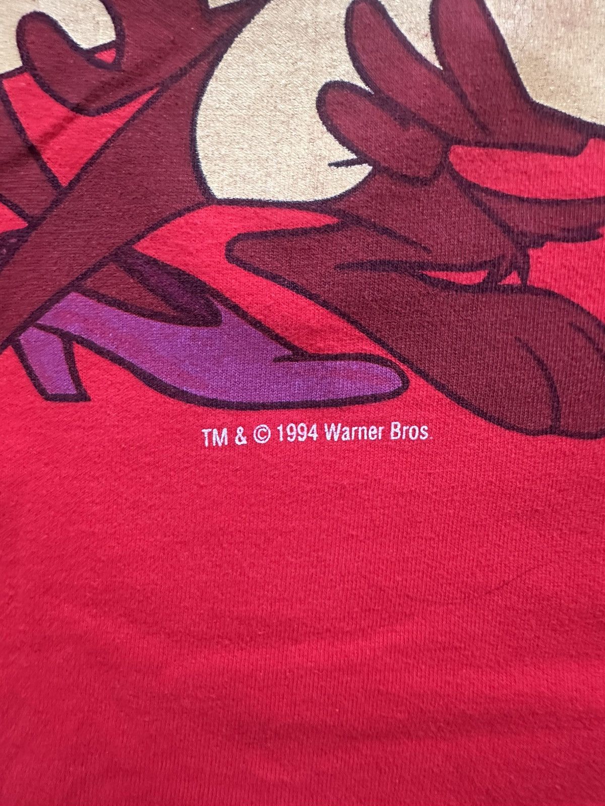 Vintage Vintage Tasmanian Devil shirt Size US XL / EU 56 / 4 - 4 Thumbnail