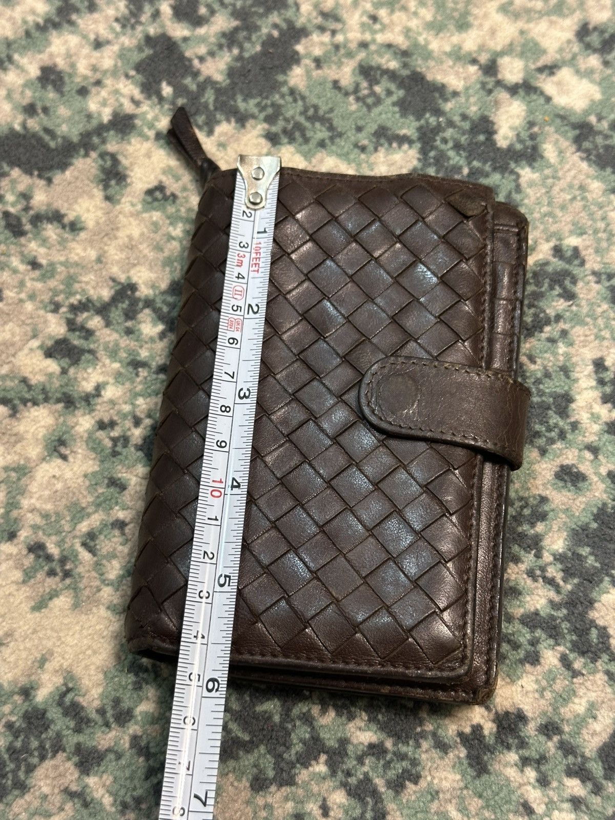 Bottega Veneta Bottega Veneta Intrecciato Brown Leather Zipper Wallet Size ONE SIZE - 17 Thumbnail