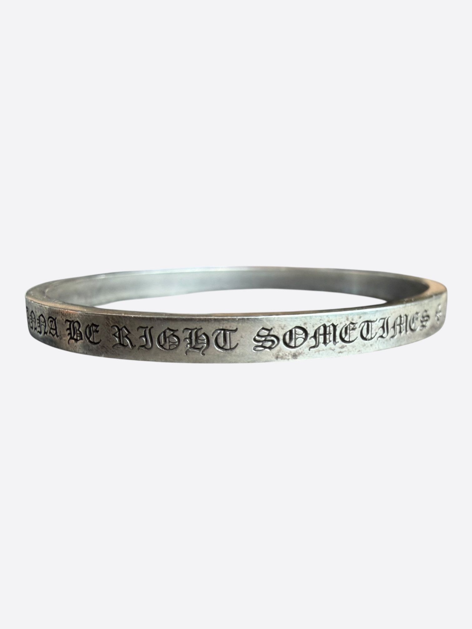 Chrome Hearts × Vintage Chrome Hearts SBT Band Silver 925 Bangle