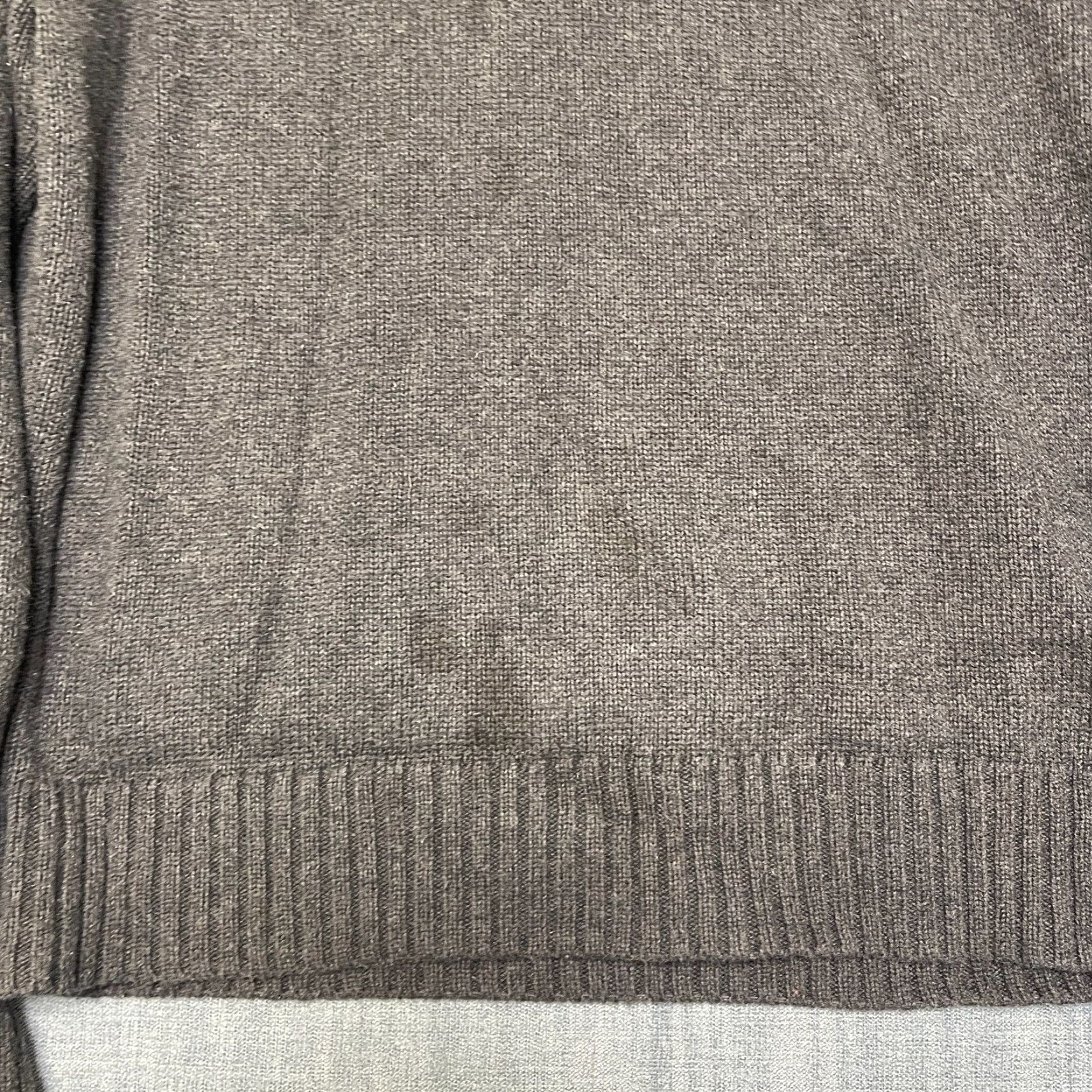 Vintage Jeanne Pierre Sweater Womens L Gray Cotton Ribbed Hem Turtleneck Raglan Sleeve Size L / US 10 / IT 46 - 5 Thumbnail