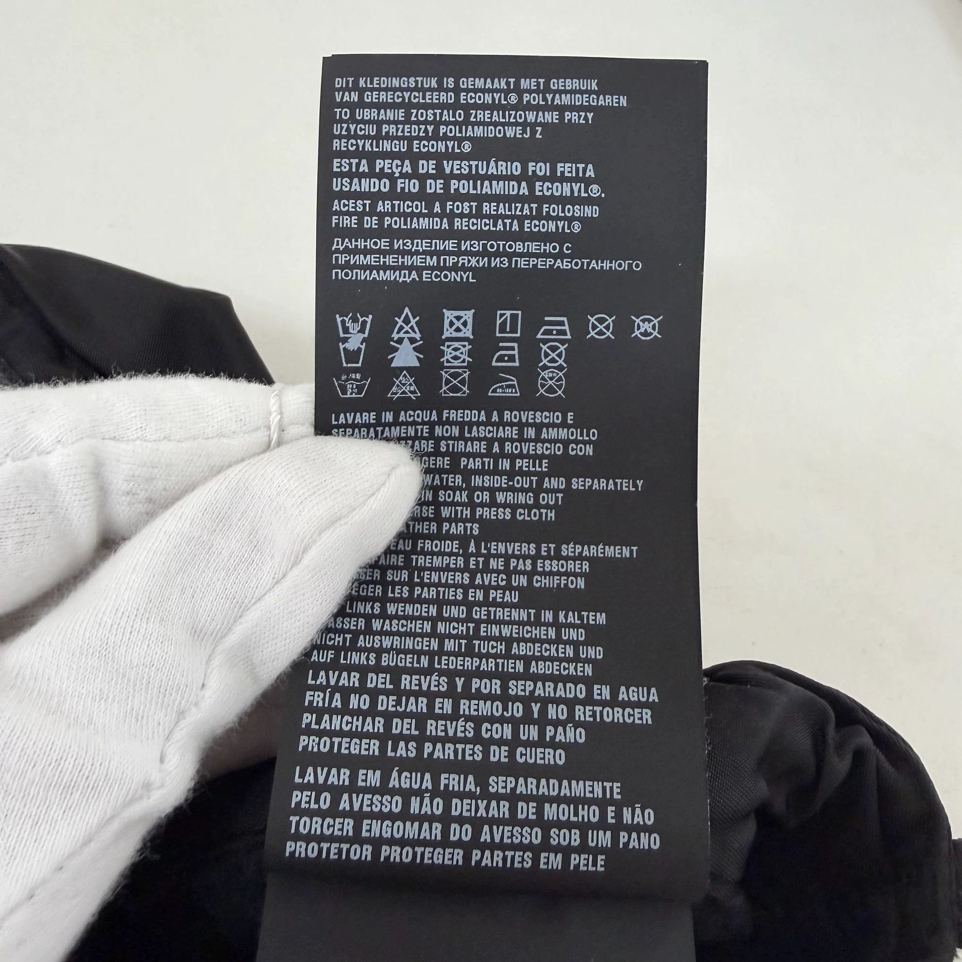 Prada Prada Black Triangle Logo Casual Pants Size 50 5471 Size US 34 / EU 50 - 8 Thumbnail