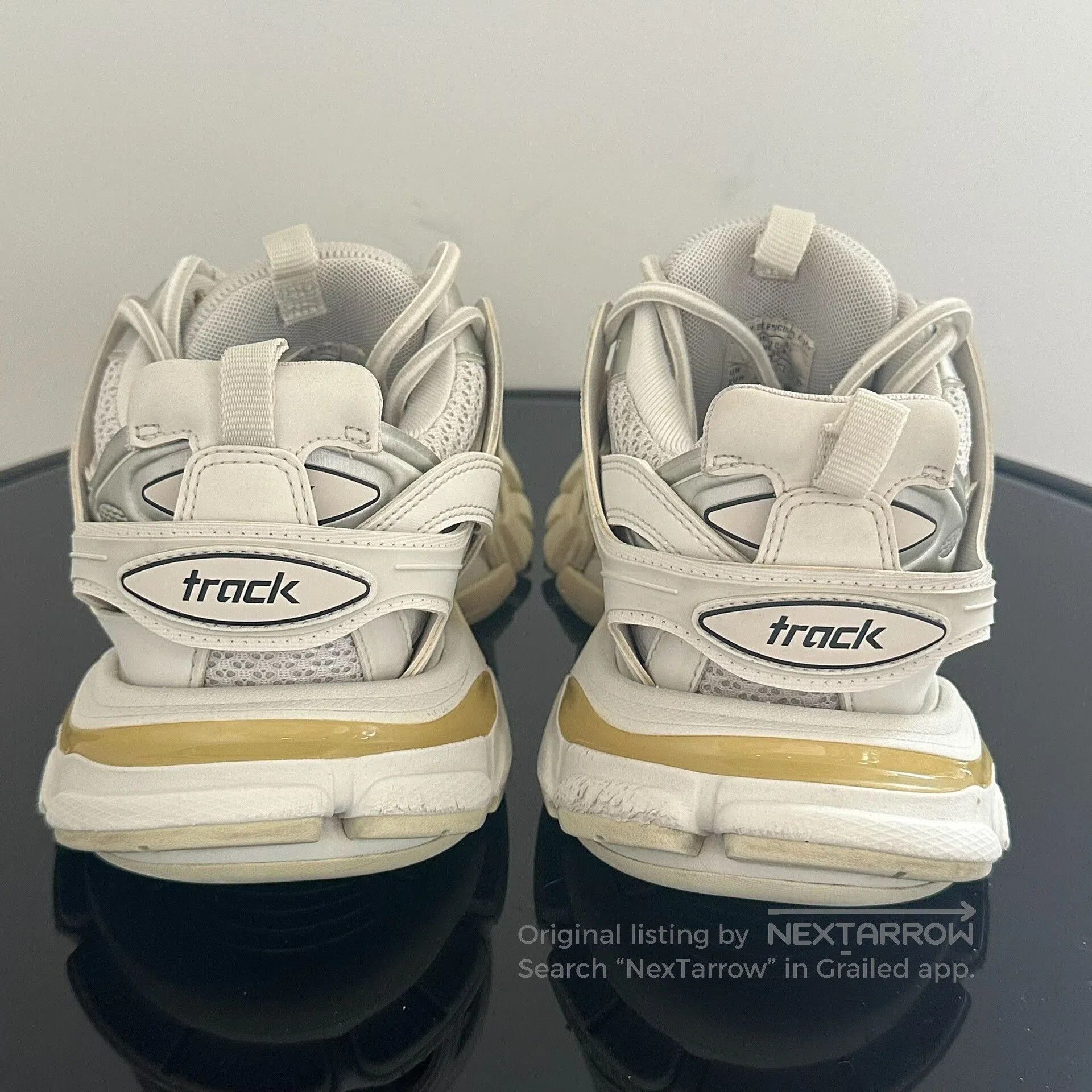 Balenciaga balenciaga track women's sneakers in white. Size US 7 / IT 37 - 6 Thumbnail
