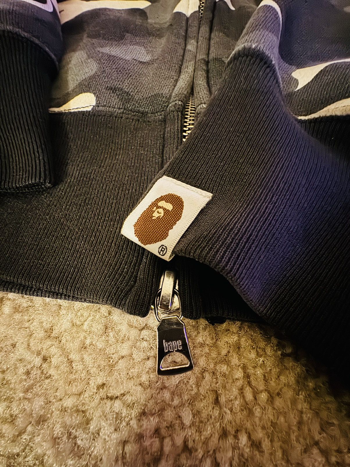 Bape CITY CAMO 2ND SHARK FULL ZIP HOODIE Size US L / EU 52-54 / 3 - 7 Thumbnail