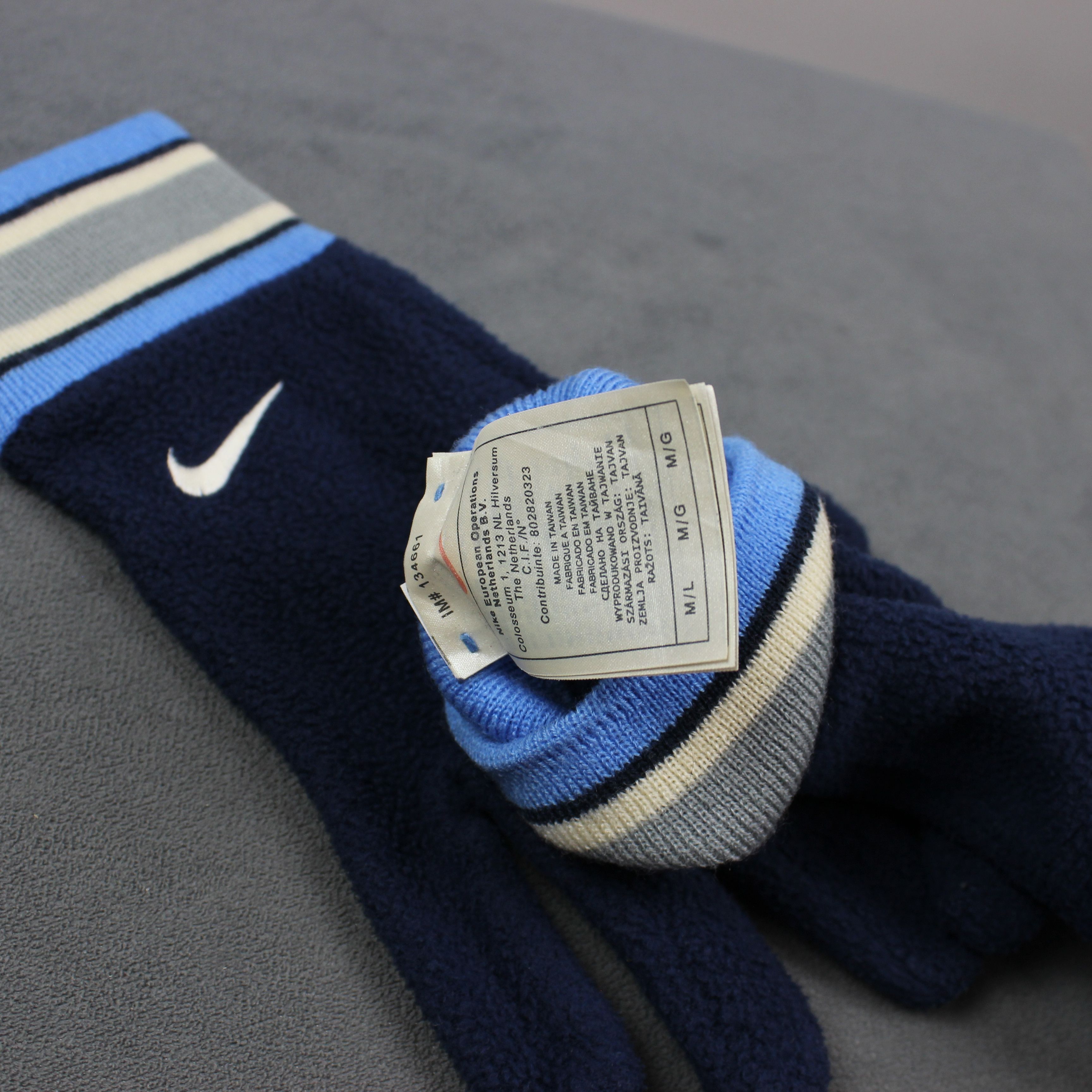 Nike Nike gloves wool rare vintage M/L Size ONE SIZE - 5 Thumbnail