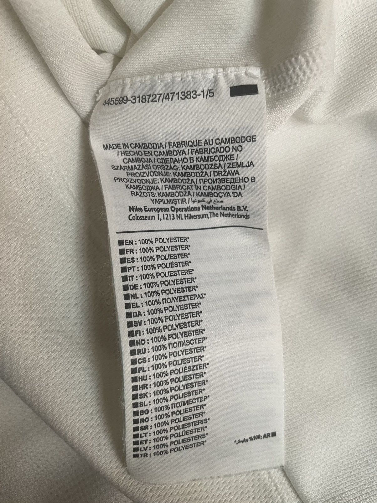 Nike × Off-White Nike x Off White Off Campus Running Tee Size US M / EU 48-50 / 2 - 6 Thumbnail