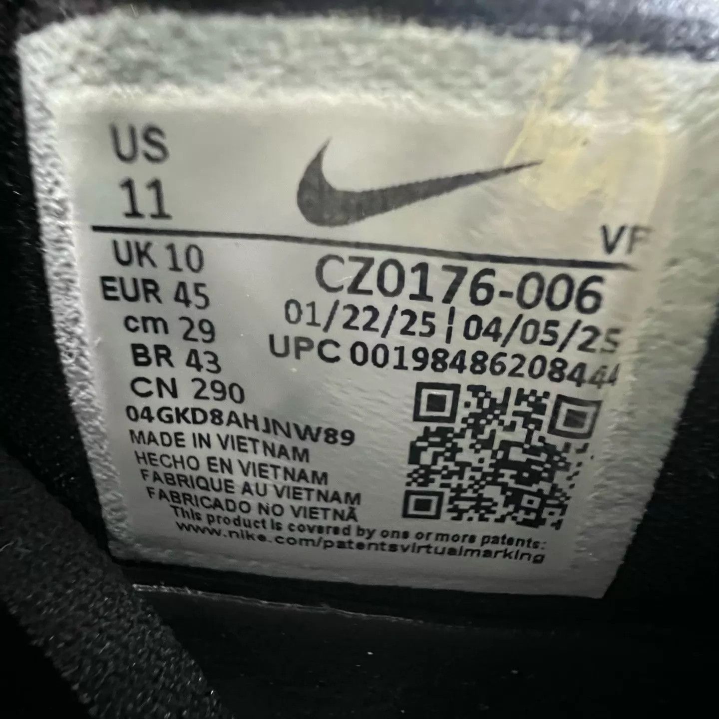 Nike Nike GT Cut Black Size 45 Like New Size US 11 / EU 44 - 7 Thumbnail