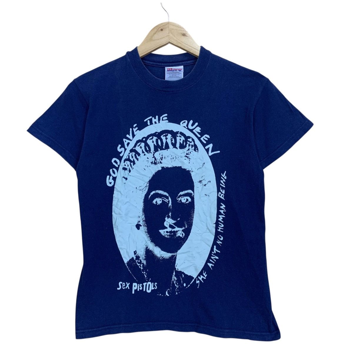 Sex Pistol God Save The Queen Big Logo Shortsleeve Tee