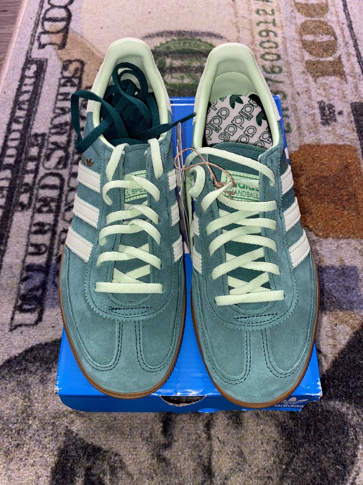 Adidas Adidas Handball Spezial Collegiate Green Size US 7.5 / IT 37.5 - 3 Thumbnail