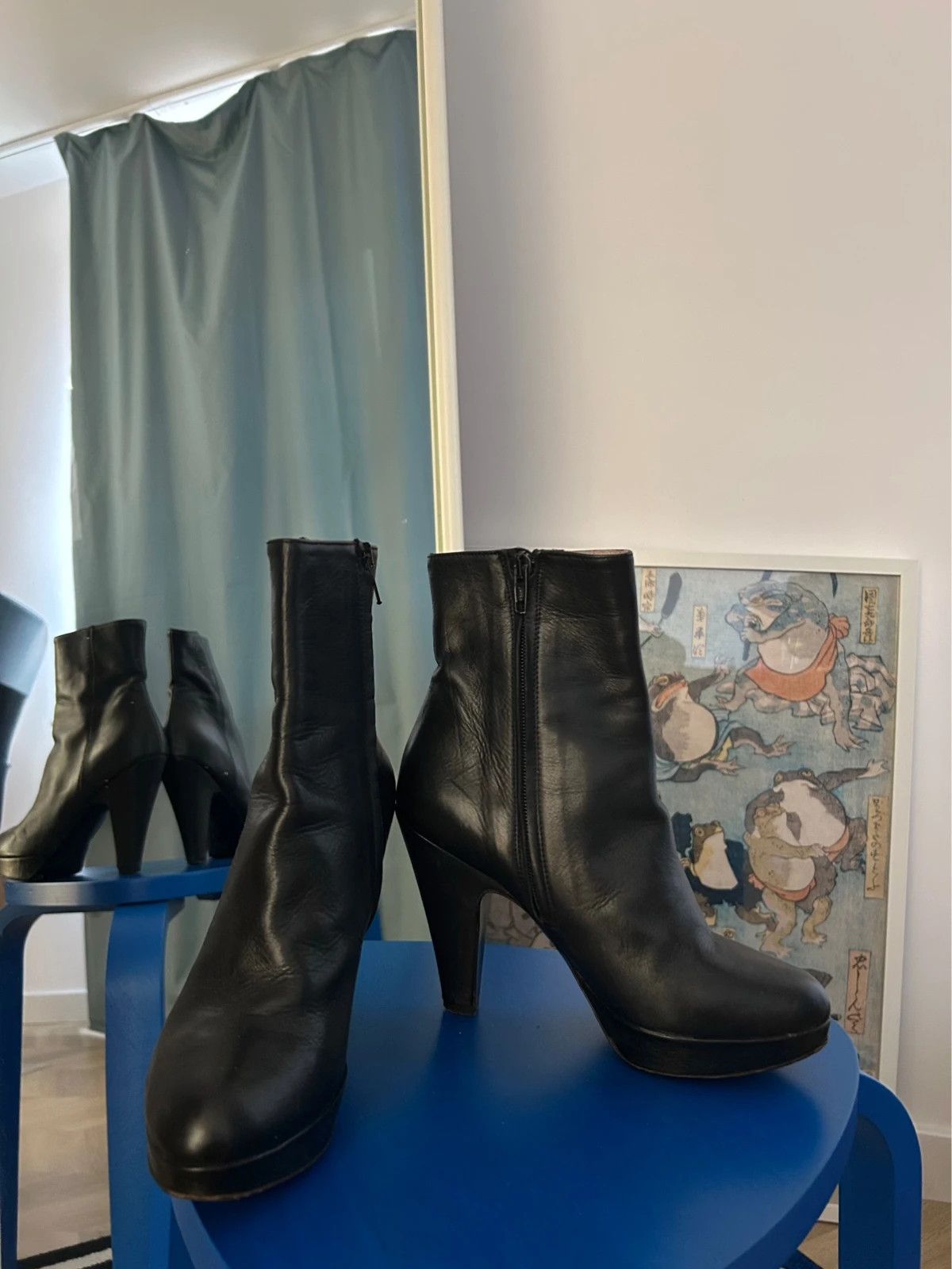 Other L’Autre Chose high-heeled leather ankle boots Size US 7 / IT 37 - 3 Thumbnail