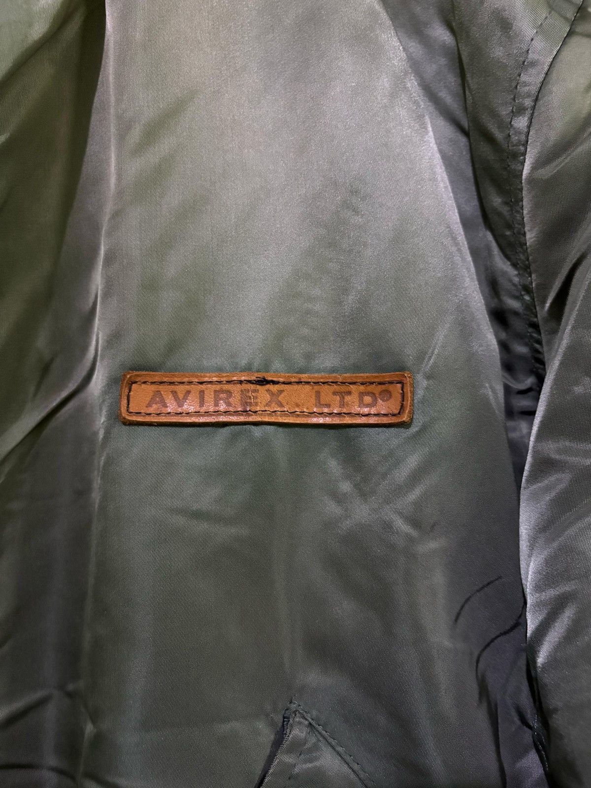 Avirex Vintage 90’s Avirex MA-1 Bomber Jacket Flight Jacket Design Size US L / EU 52-54 / 3 - 10 Thumbnail