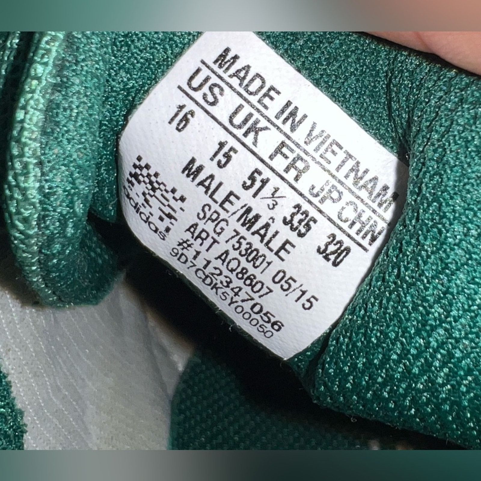 Adidas Adidas Player Issued Miami Hurricanes TEAM EXCLUSIVE 16 RARE Size US 15 / EU 48 - 11 Thumbnail