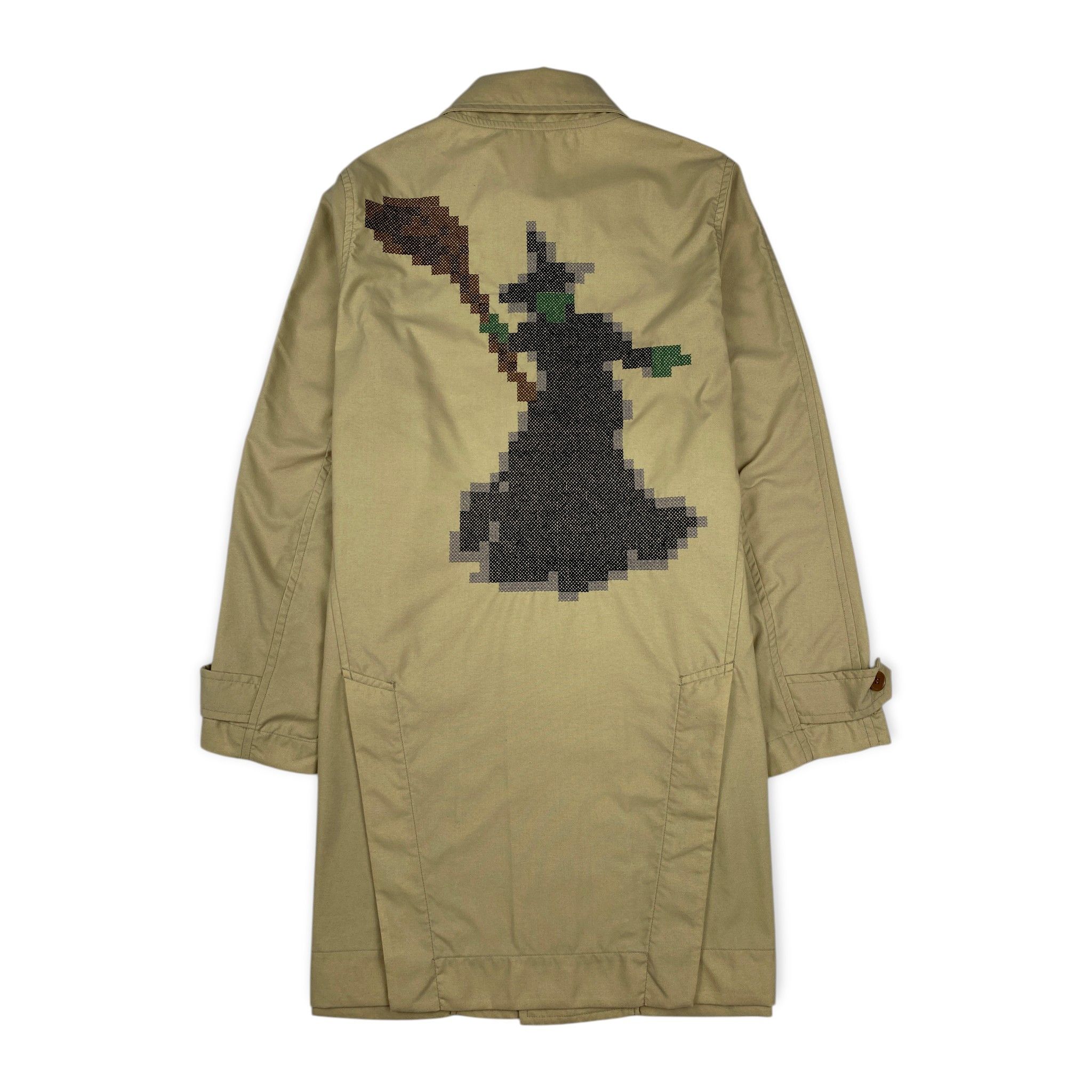 Undercover S/S 2017 Pixelated Witch Coat Size M / US 6-8 / IT 42-44 - 2 Thumbnail