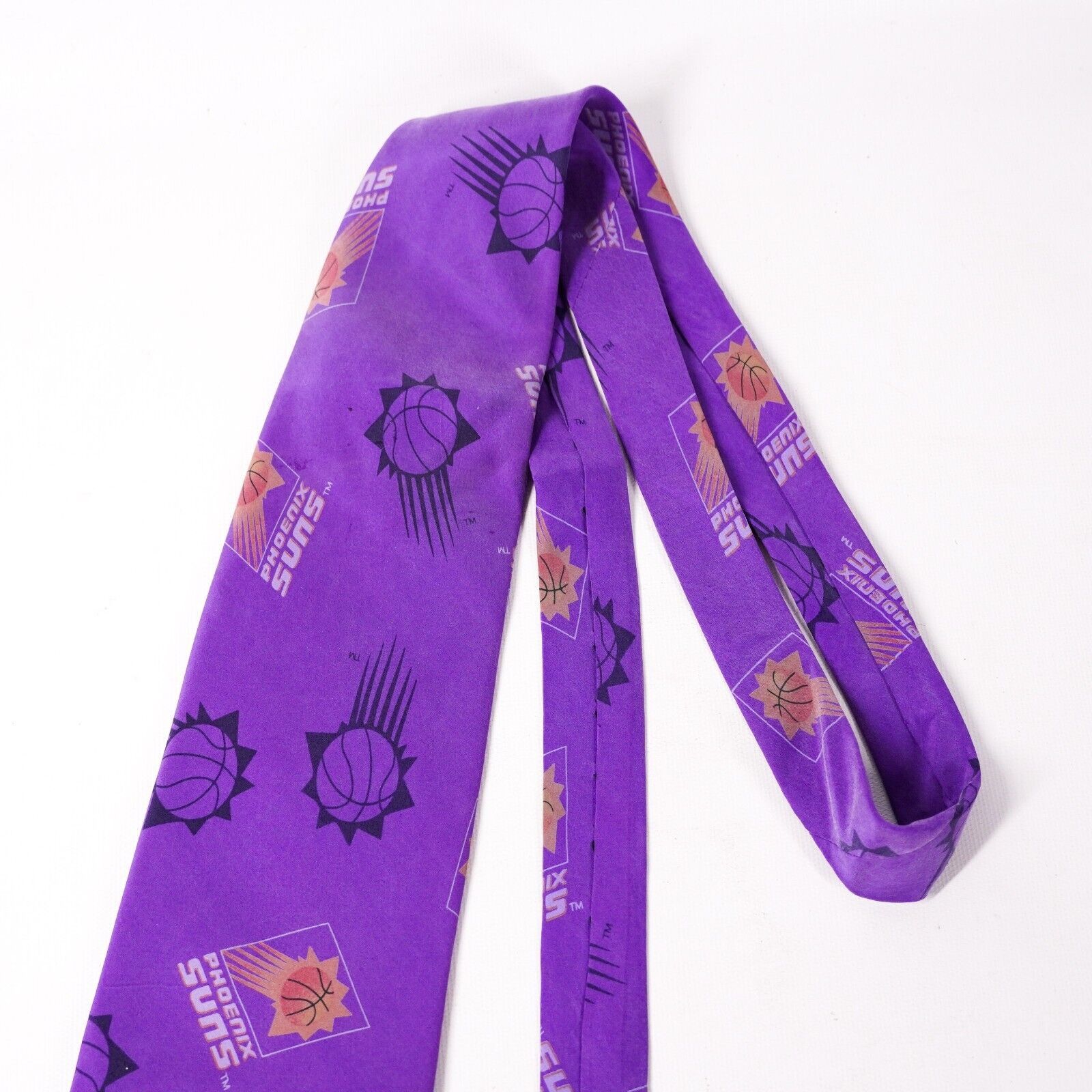NBA VTG Phoenix Suns NBA Finals Basketball Silk Neck Tie Size ONE SIZE - 3 Thumbnail
