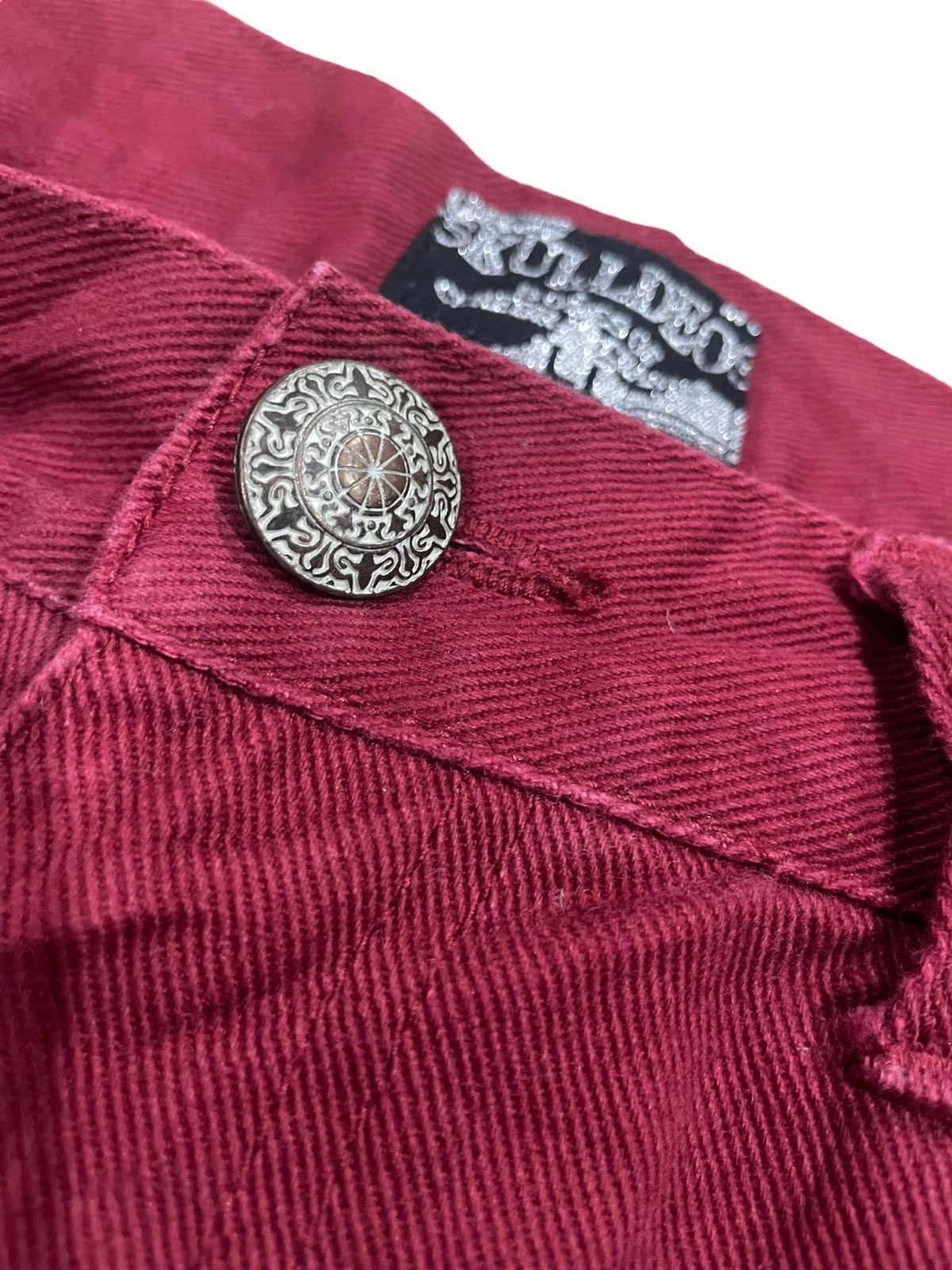 If Six Was Nine × Japanese Brand × Le Grande Bleu (L.G.B.) Japanese Skulldeos Bones Of Cerebral Cranium Jeans Size US 32 / EU 48 - 15 Thumbnail
