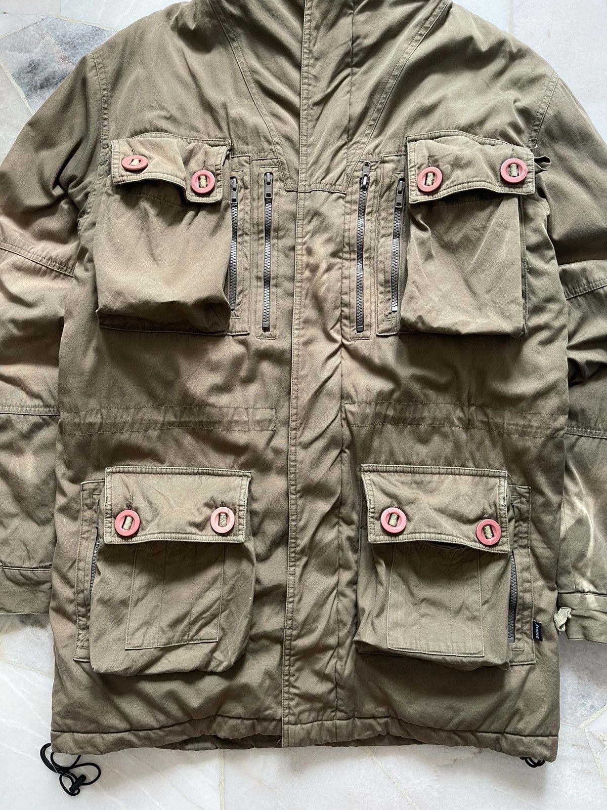 Stussy 2000s Old Stussy Multipocket Army Style Jacket #98 Size US L / EU 52-54 / 3 - 2 Thumbnail