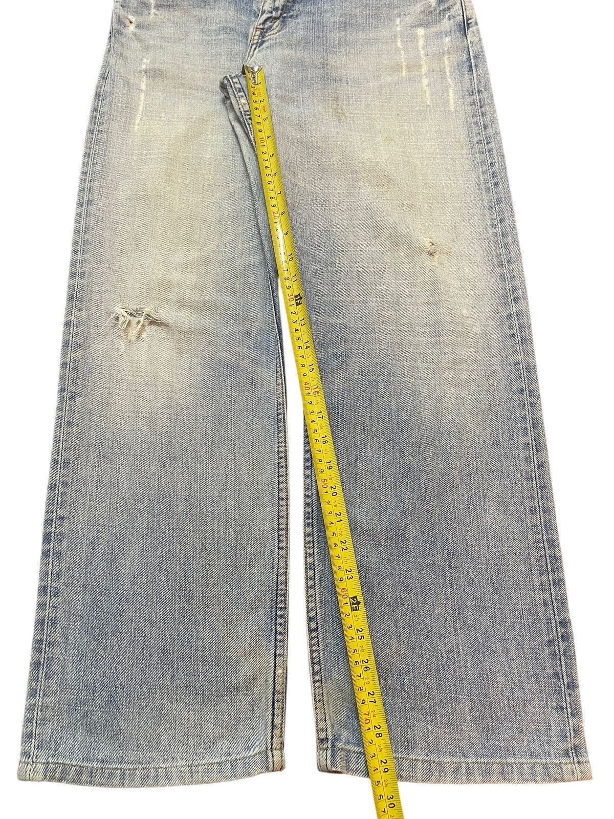 Levi's Vintage 90s Levis Blue Faded Wash Distress Baggy Jeans Size US 32 / EU 48 - 14 Thumbnail