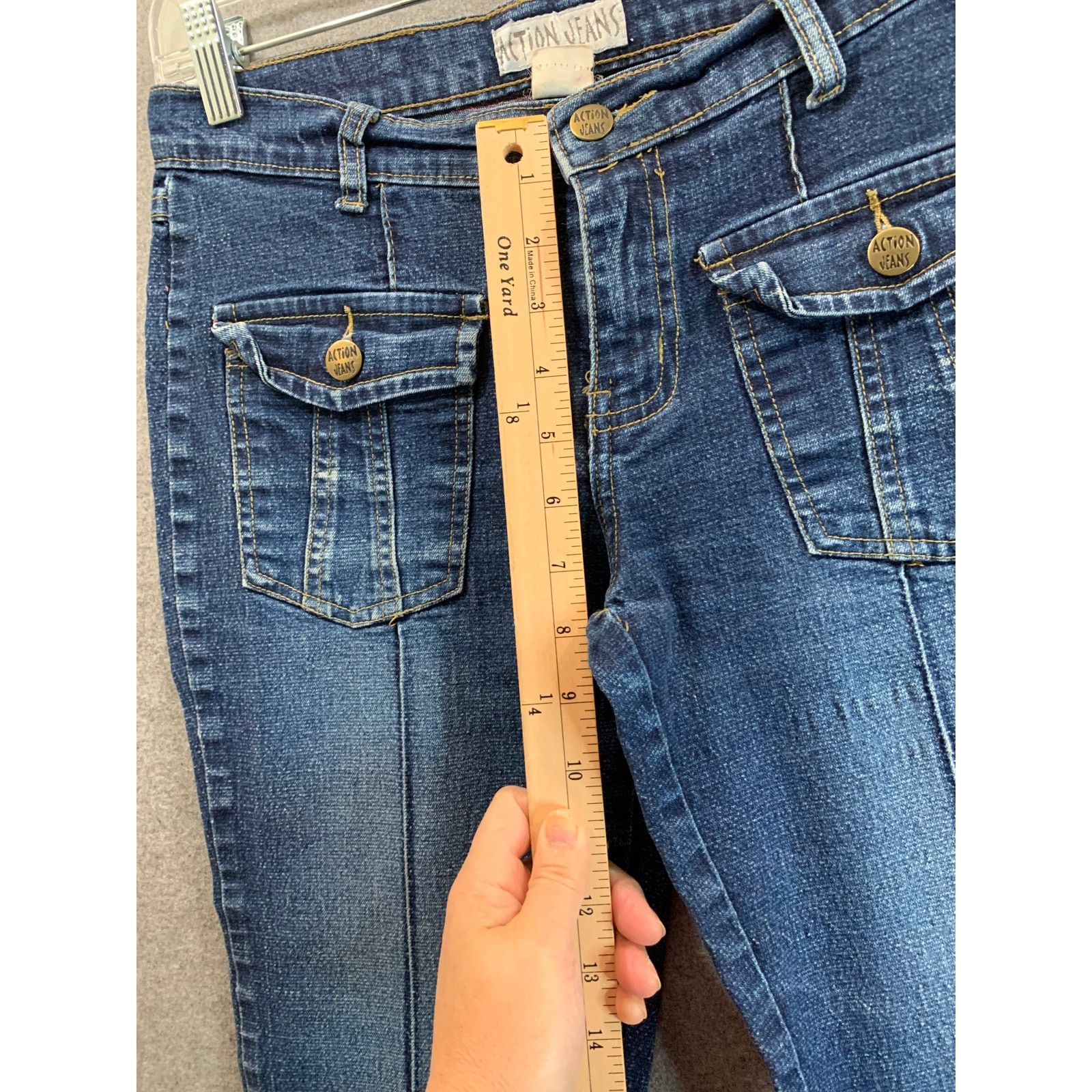 Other Action Jeans Jeans Women Size 7/8 Blue Denim Jeans Size 30" / US 8 / IT 44 - 5 Thumbnail