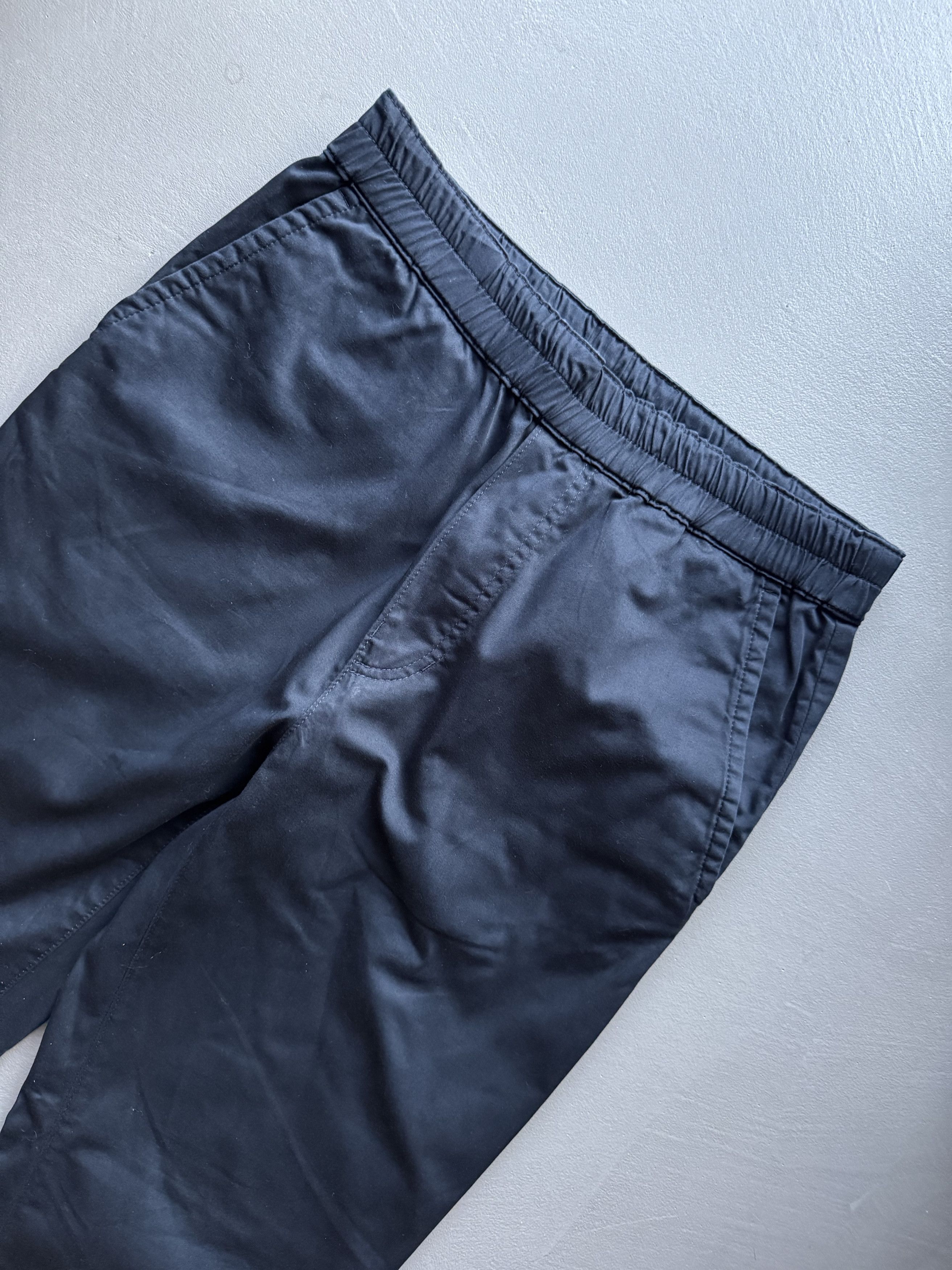 Acne Studios Acne Studios Paco Satin Drawstring Trousers, Navy Size US 30 / EU 46 - 3 Thumbnail