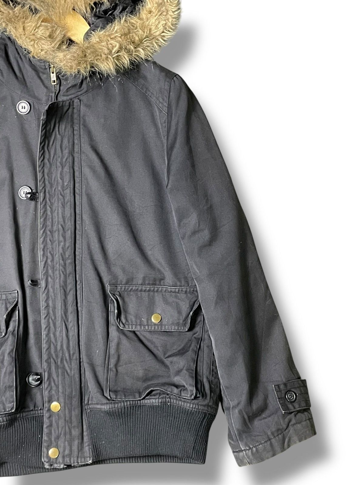 If Six Was Nine × Japanese Brand × Le Grande Bleu (L.G.B.) Tasse Tasse x Japanese Brand Jacket With Faux Fur (34) Size US S / EU 44-46 / 1 - 6 Thumbnail