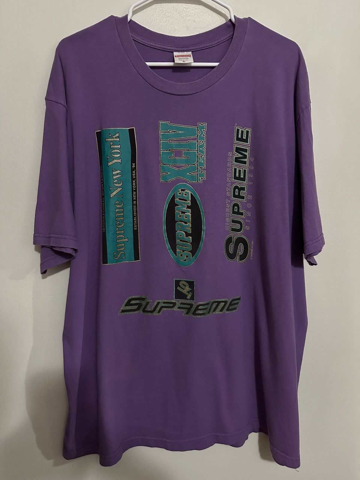 Supreme Supreme Multi Logos Tee Size US XL / EU 56 / 4 - 1 Thumbnail