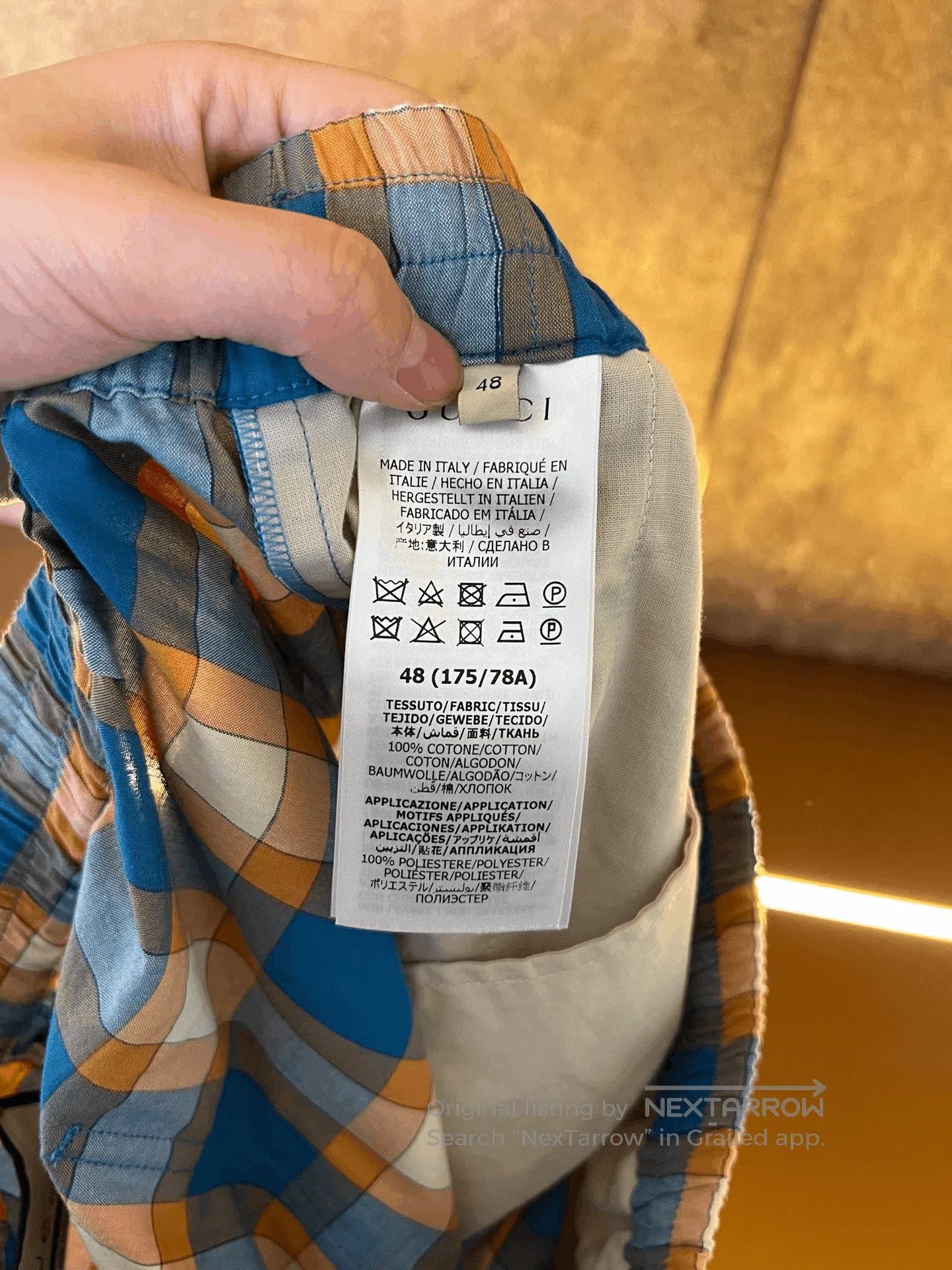 Gucci Gucci Checkered Shorts. Size US 32 / EU 48 - 3 Thumbnail