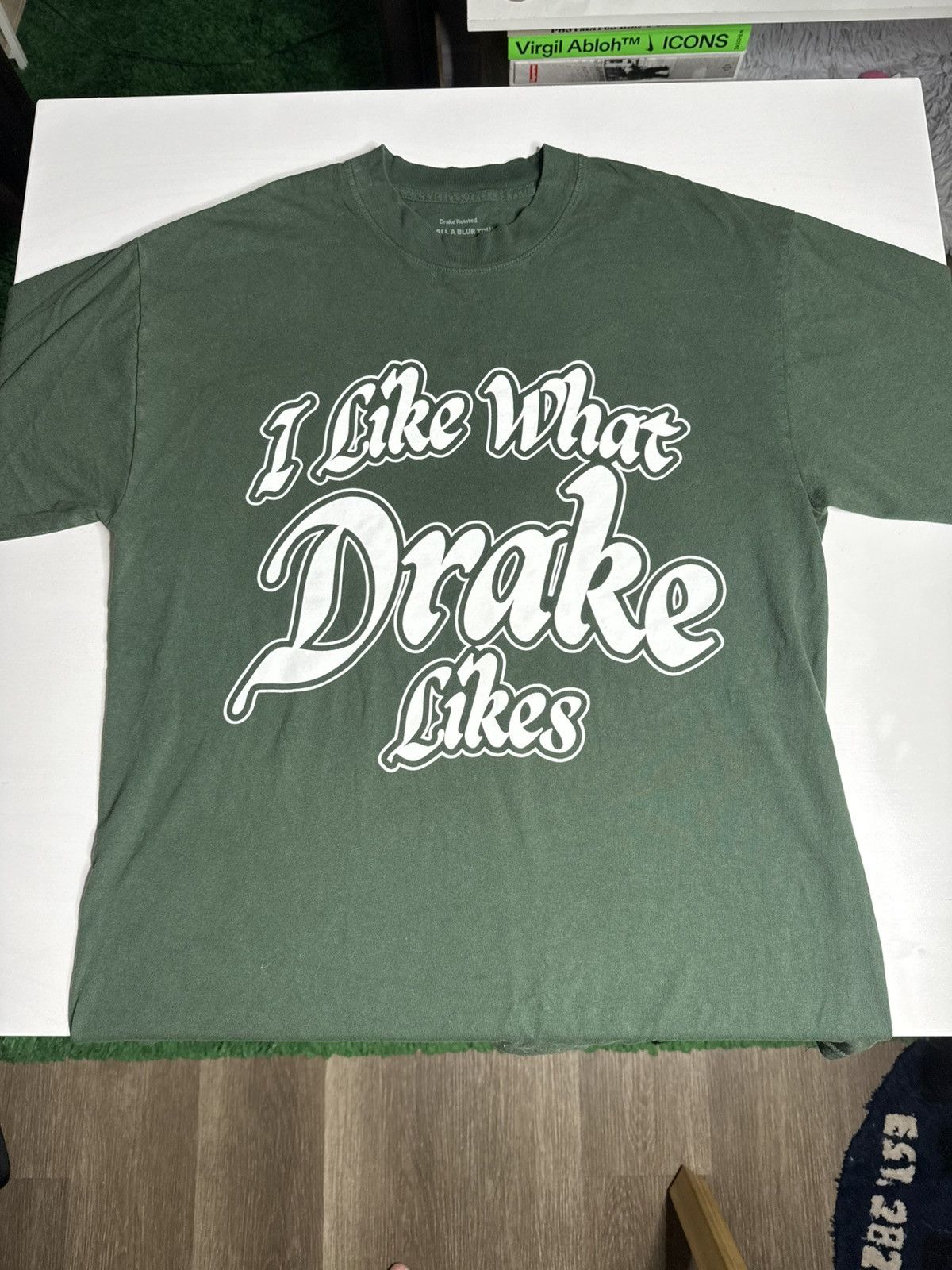 Drake Drake IAAB 2023 Tour Merch Tee “Forest” [M] PREOWNED Size US M / EU 48-50 / 2 - 3 Thumbnail