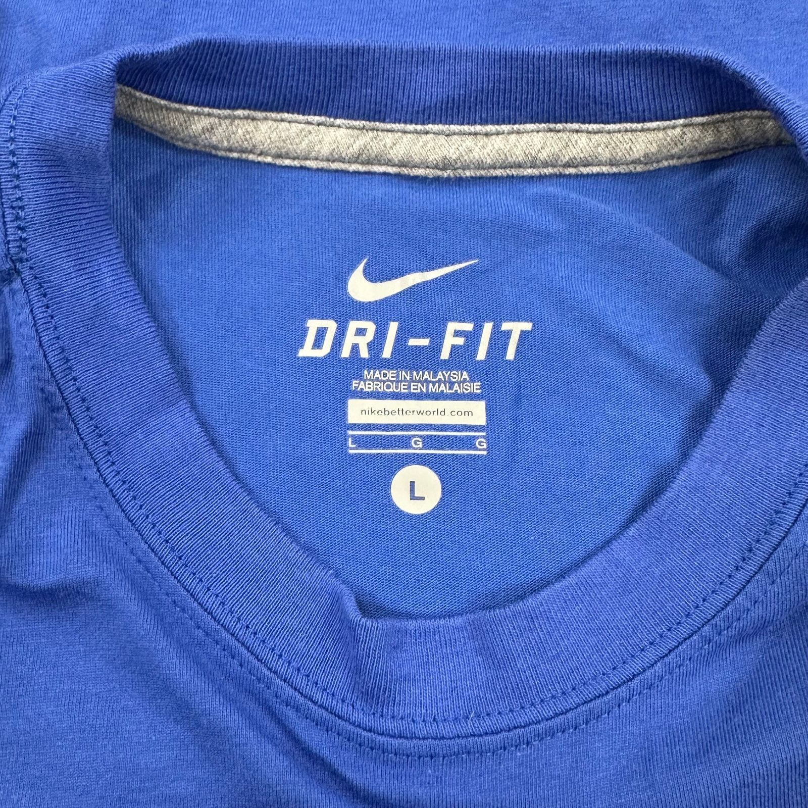 Nike Nike Dri-Fit "Enjoy The Show" Swoosh Logo Large Tee Large L Size US L / EU 52-54 / 3 - 6 Thumbnail