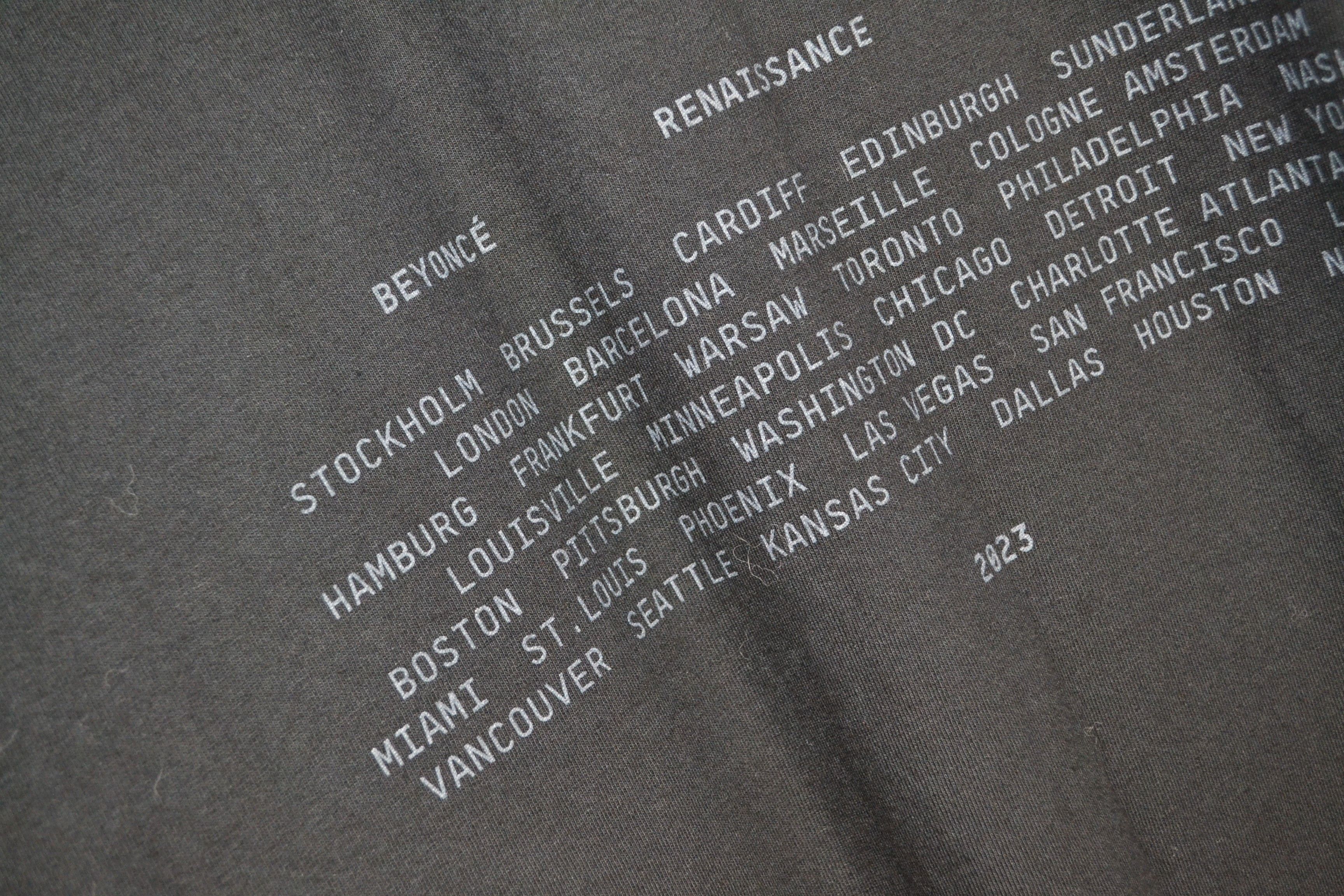 Band Tees Beyonce Renaissance Tour Large Black Cowgirl Tee 2023 Size US L / EU 52-54 / 3 - 5 Thumbnail