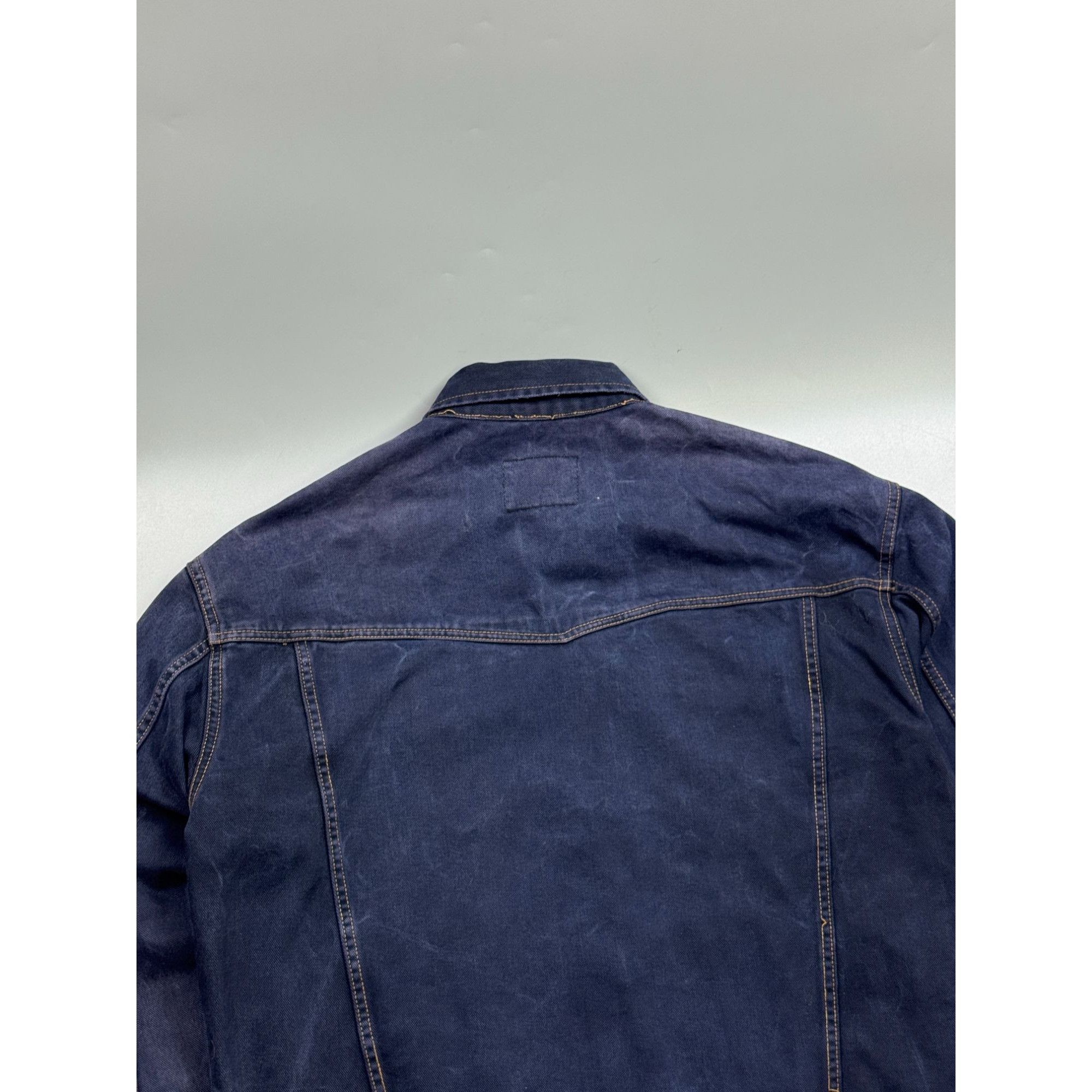 Wrangler Vintage Wrangler Western Indigo Denim Trucker Jacket (YG025) Size US XL / EU 56 / 4 - 12 Thumbnail