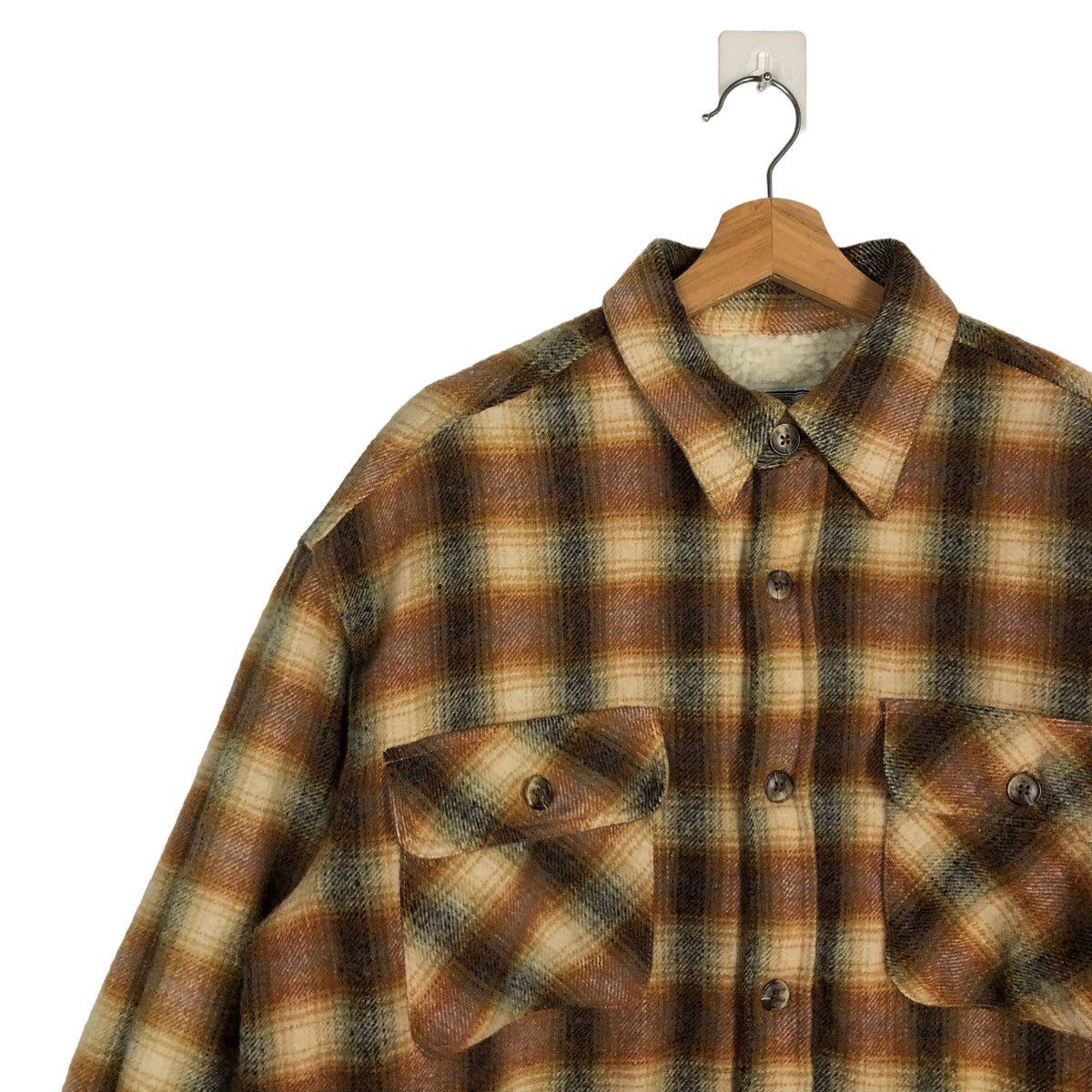 Flannel 💥90’s Issey Miyake Seahop Flannel Jacket Tartan Design Size US M / EU 48-50 / 2 - 6 Thumbnail
