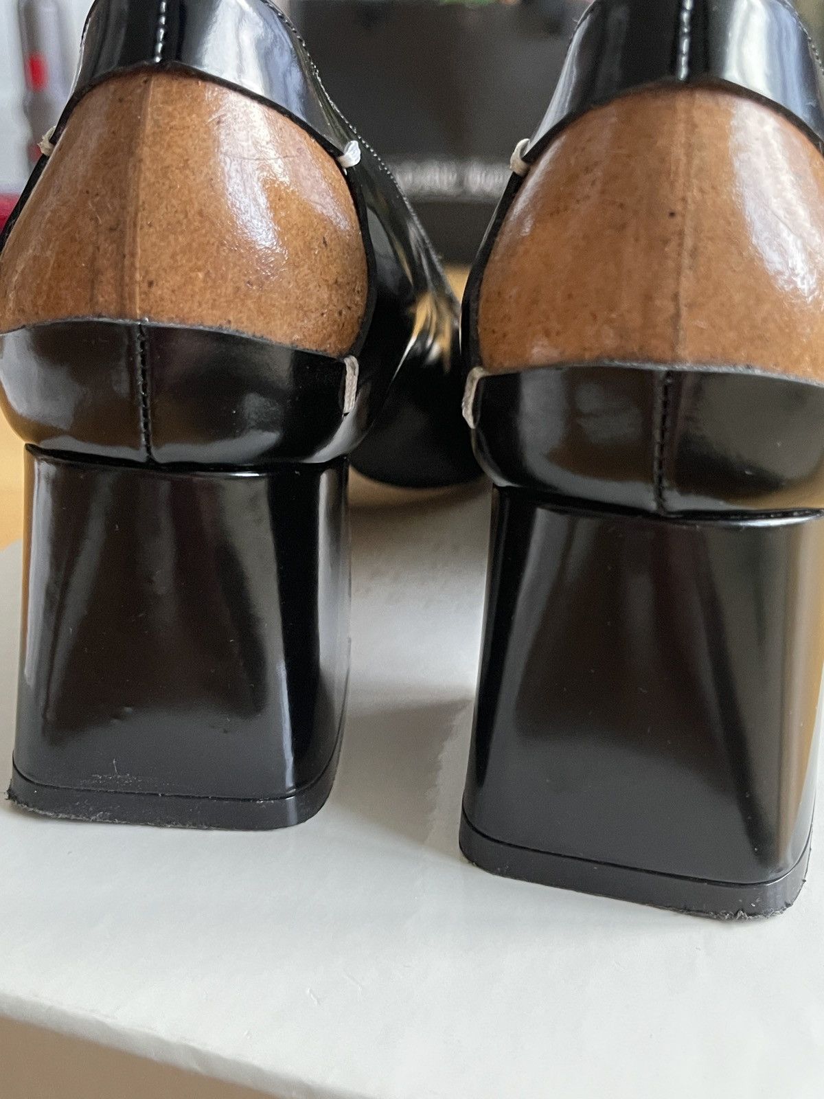 Maison Margiela MAISON MARGIELA Four stitches décortiqué pumps Size US 6 / IT 36 - 7 Thumbnail