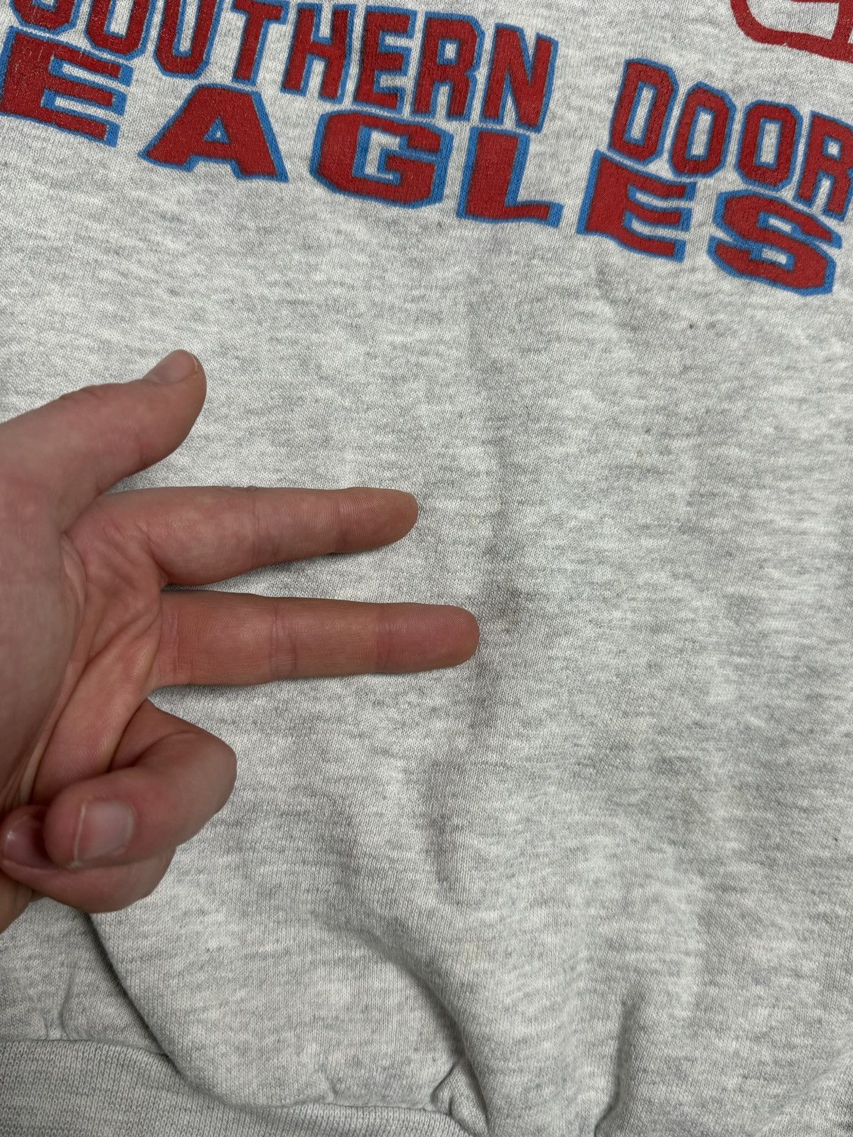 American Eagle Outfitters × Vintage Vintage 90s American Eagle Outfitters Baseball Sweatshirt Size US L / EU 52-54 / 3 - 5 Thumbnail