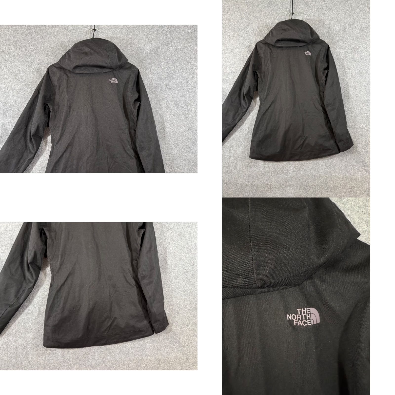 The North Face The North Face Hooded Jacket Womens S Black Full Zip Long Sleeve Logo Pockets Size S / US 4 / IT 40 - 8 Thumbnail