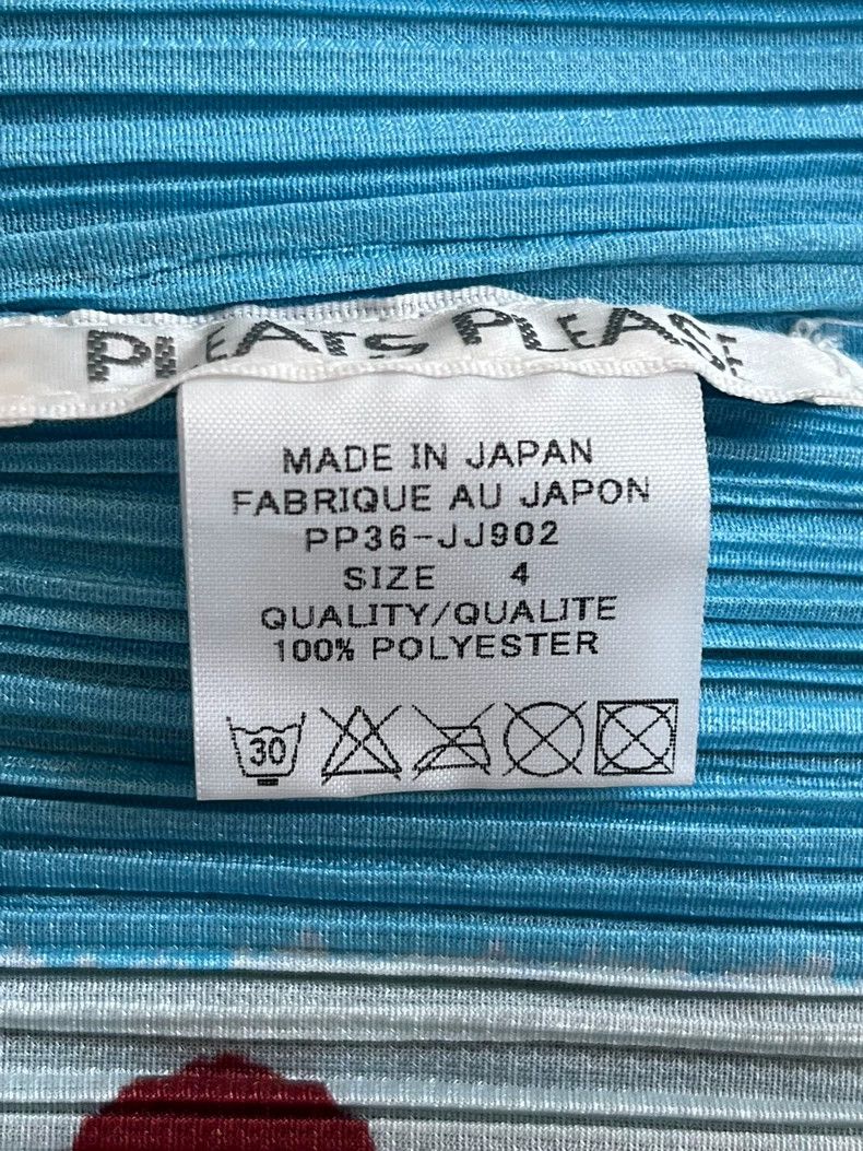 Issey Miyake issey miyake size:4 Blue pleated coat Size XXS / US 00 / IT 34 - 3 Thumbnail