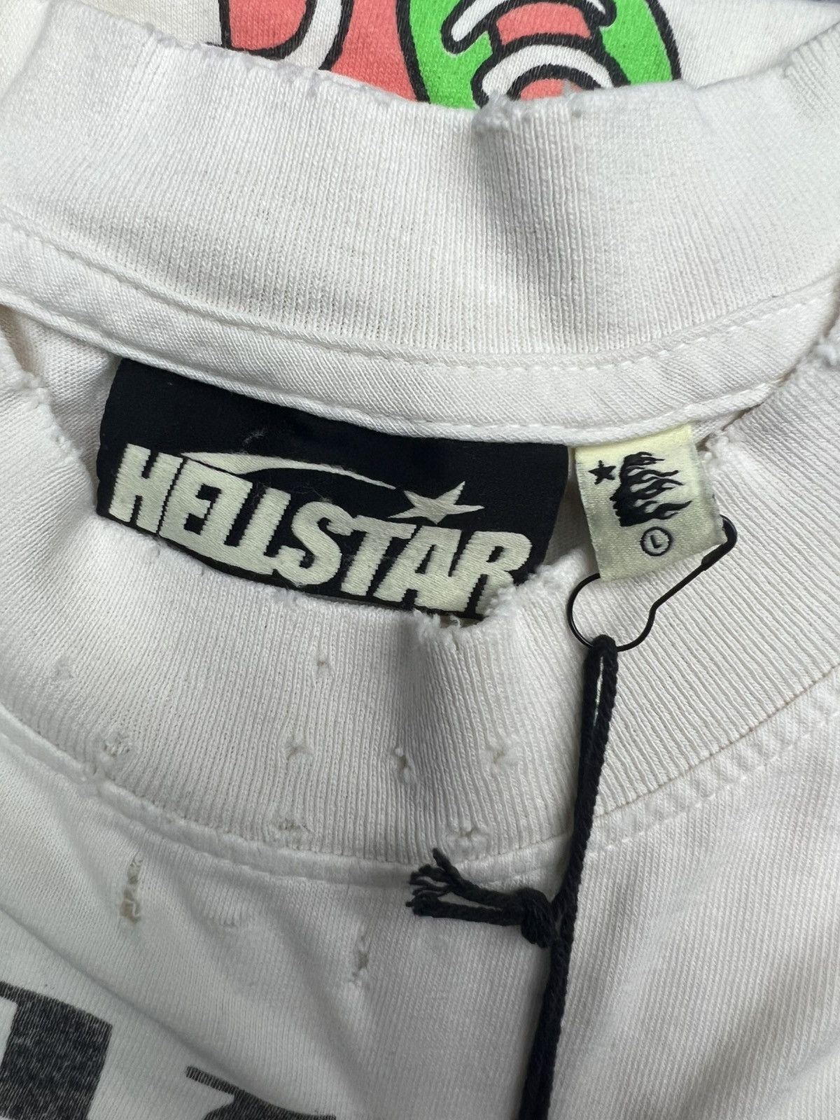 HELLSTAR Hellstar Cartoon Cross T-Shirt Size US L / EU 52-54 / 3 - 4 Thumbnail