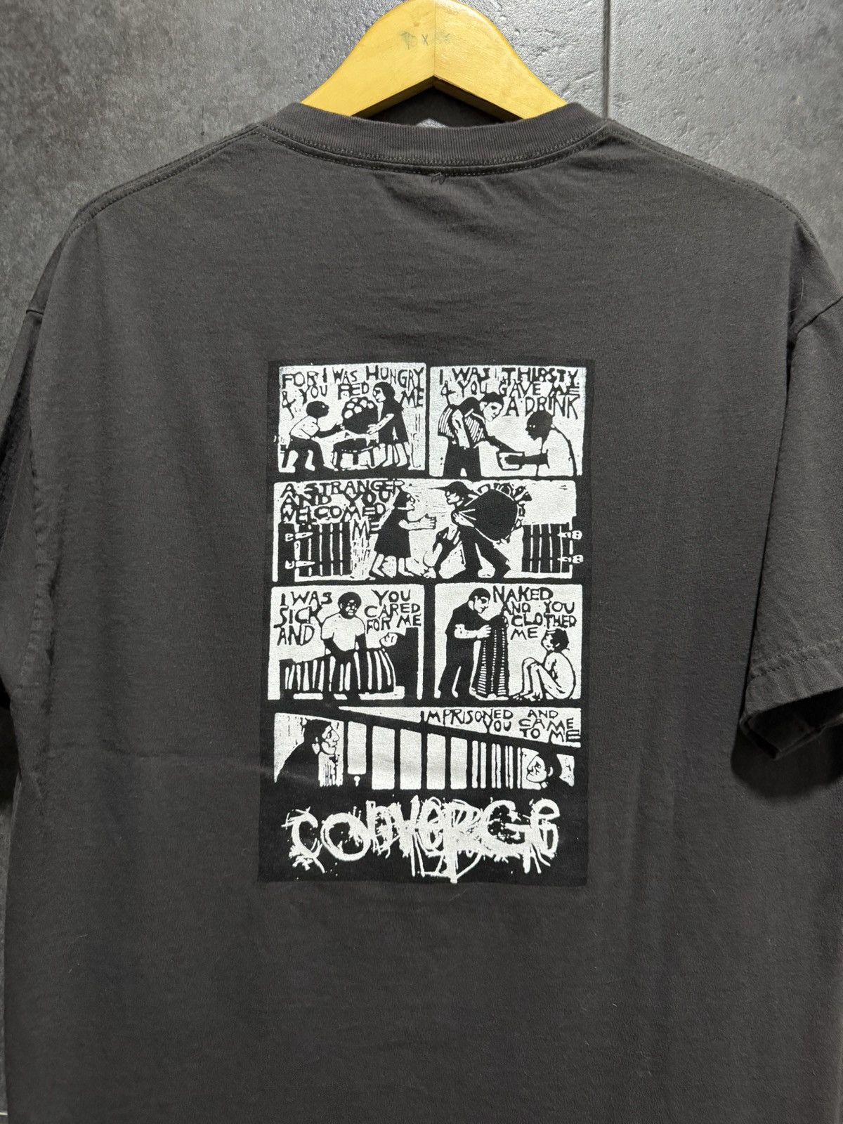 Other Vintage 90s Converge Band Tshirt Size US L / EU 52-54 / 3 - 4 Thumbnail