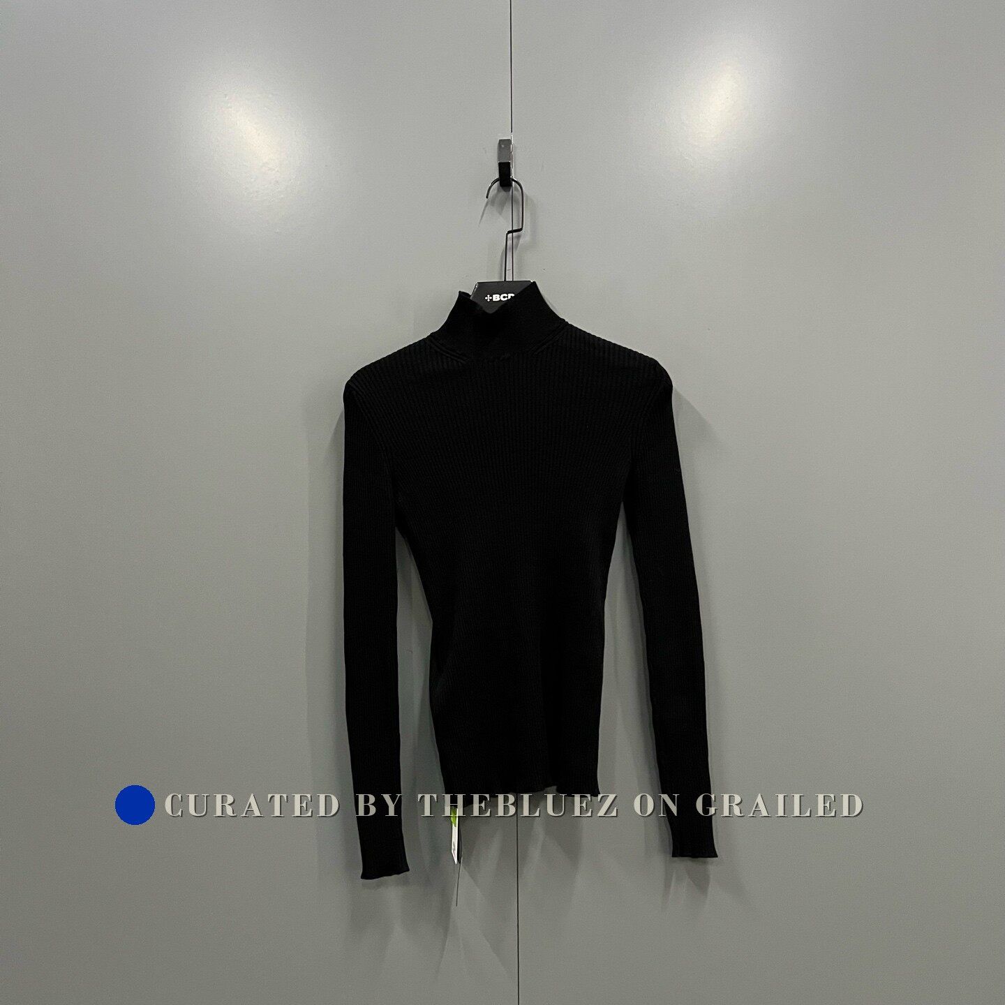 Prada PRADA Black Turtleneck Knit Top Size S / US 4 / IT 40 - 1 Thumbnail